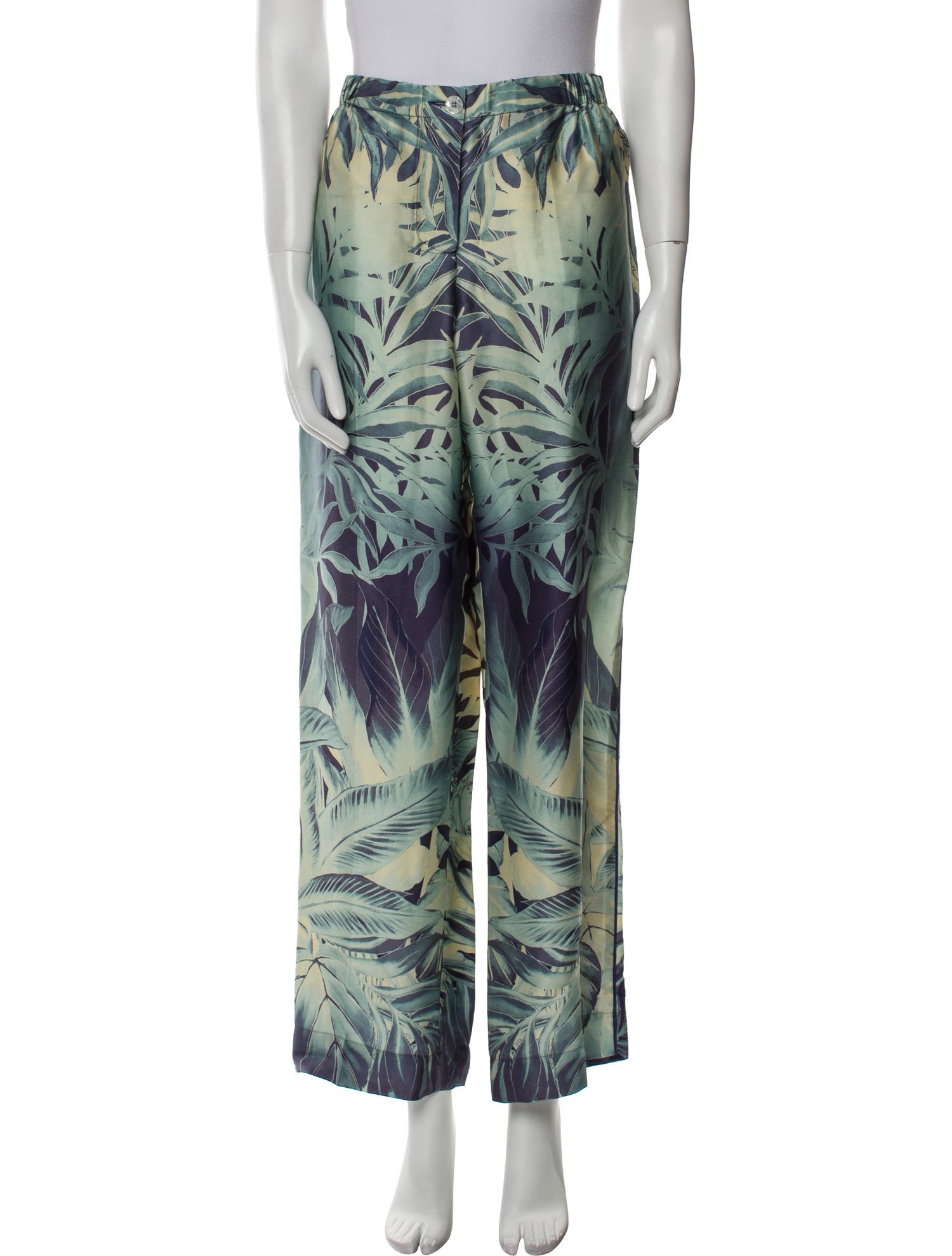 F.R.S. For Restless Sleepers Silk Printed Pajamas