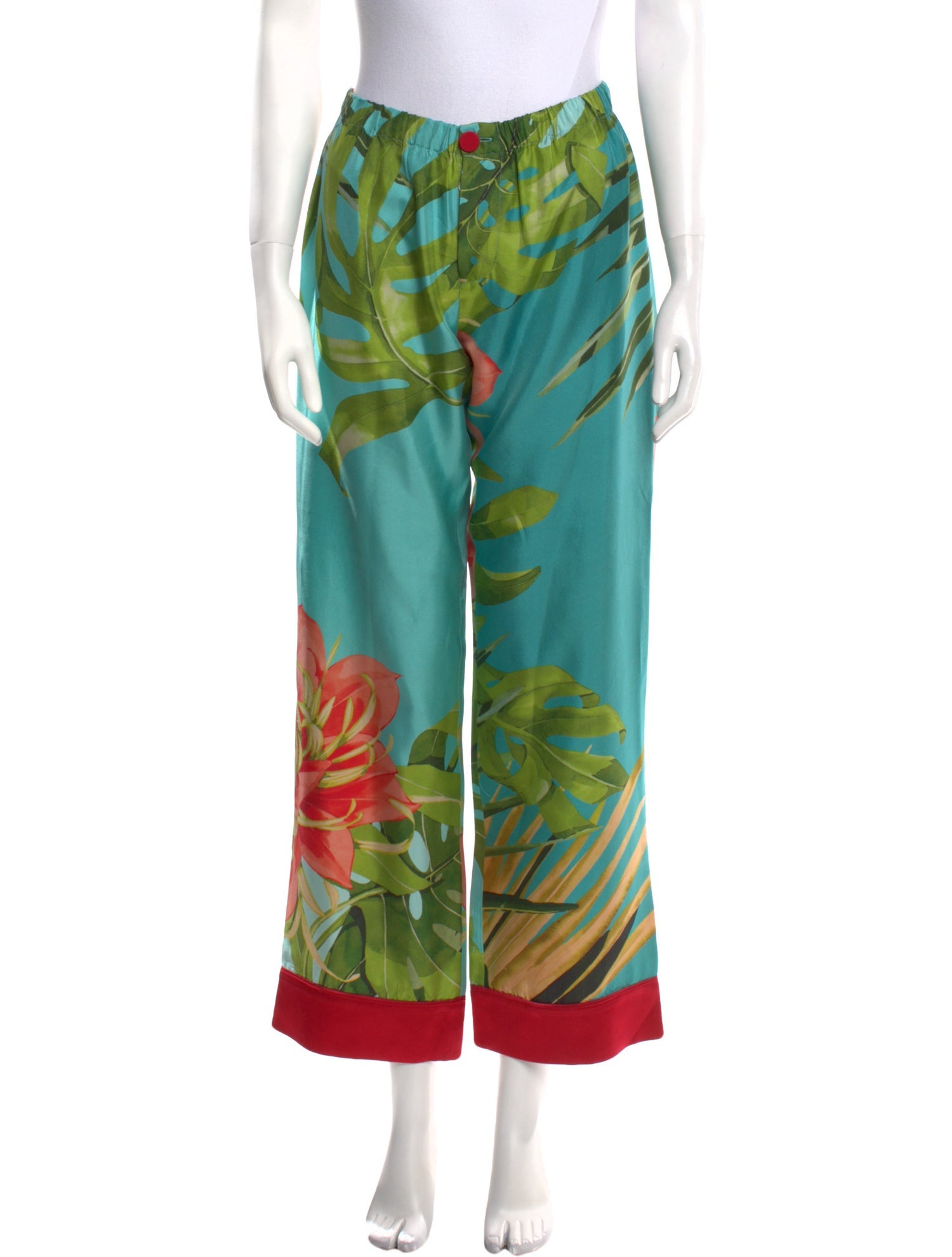 F.R.S. For Restless Sleepers Silk Wide Leg Pants