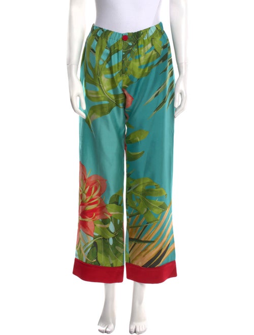 F.R.S. For Restless Sleepers Silk Wide Leg Pants