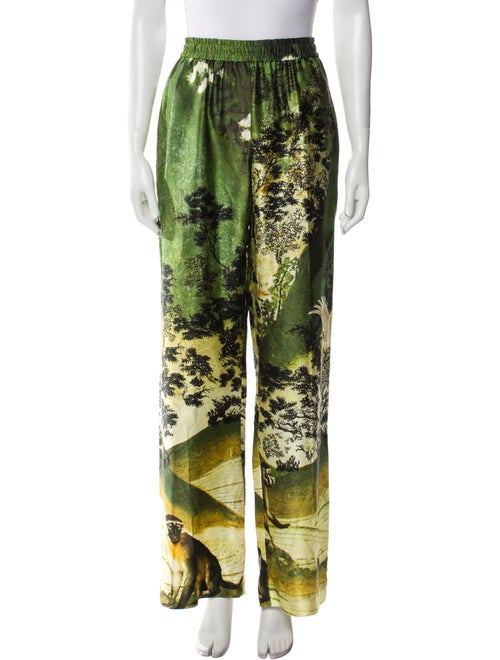 F.R.S. For Restless Sleepers Silk Printed Pajamas