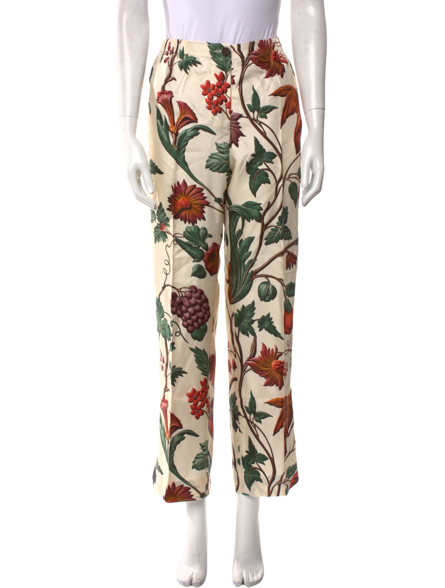 F.R.S. For Restless Sleepers Floral Print Straight Leg Pants