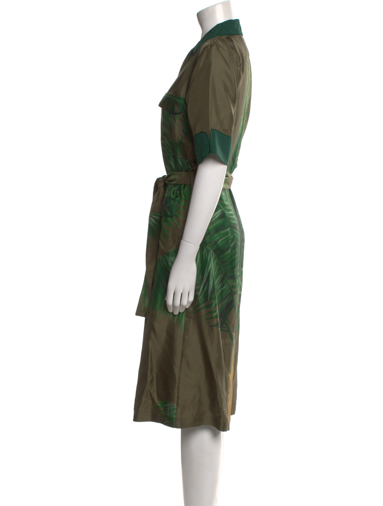 F.R.S. For Restless Sleepers Silk Midi Length Dress