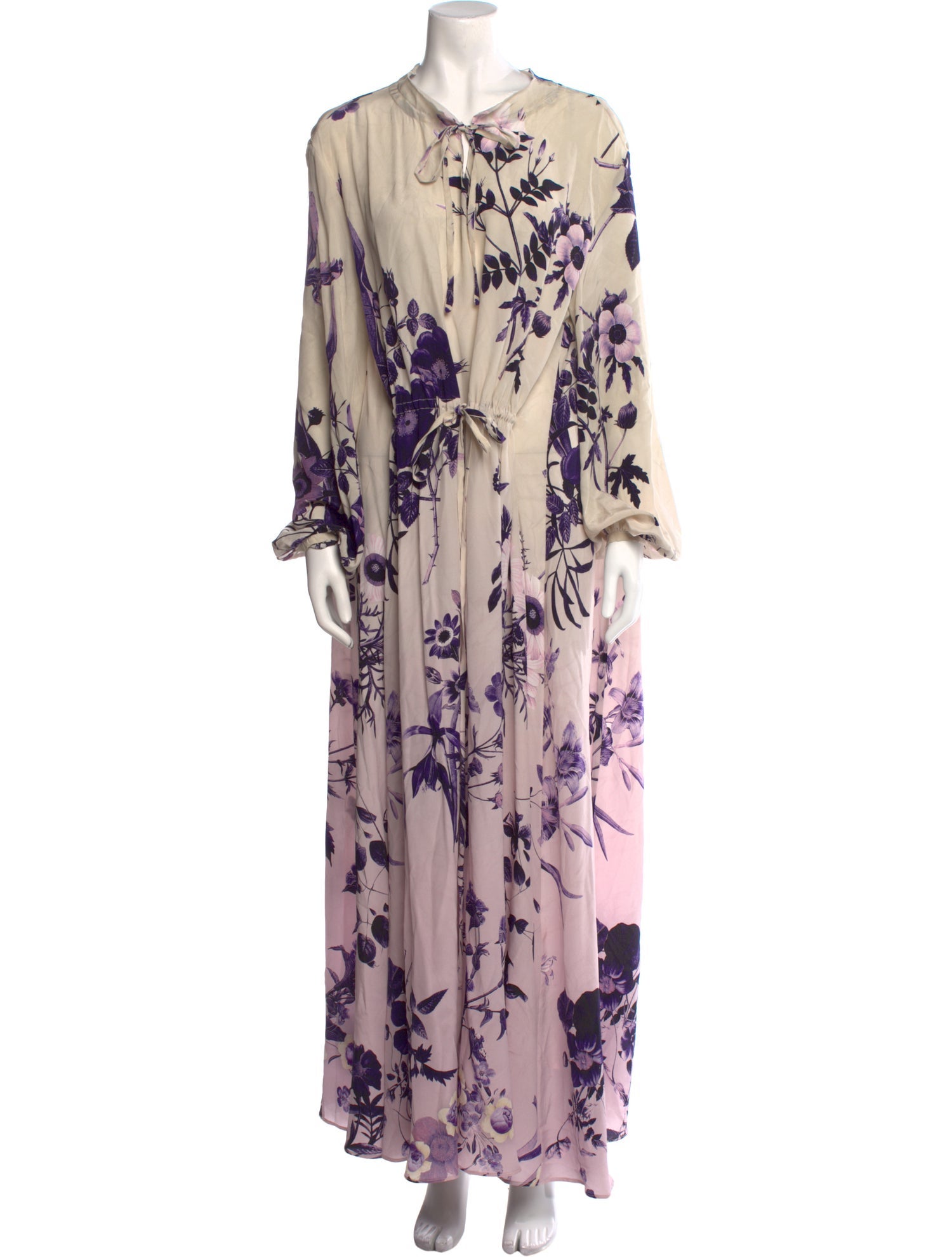 F.R.S. For Restless Sleepers Silk Long Dress