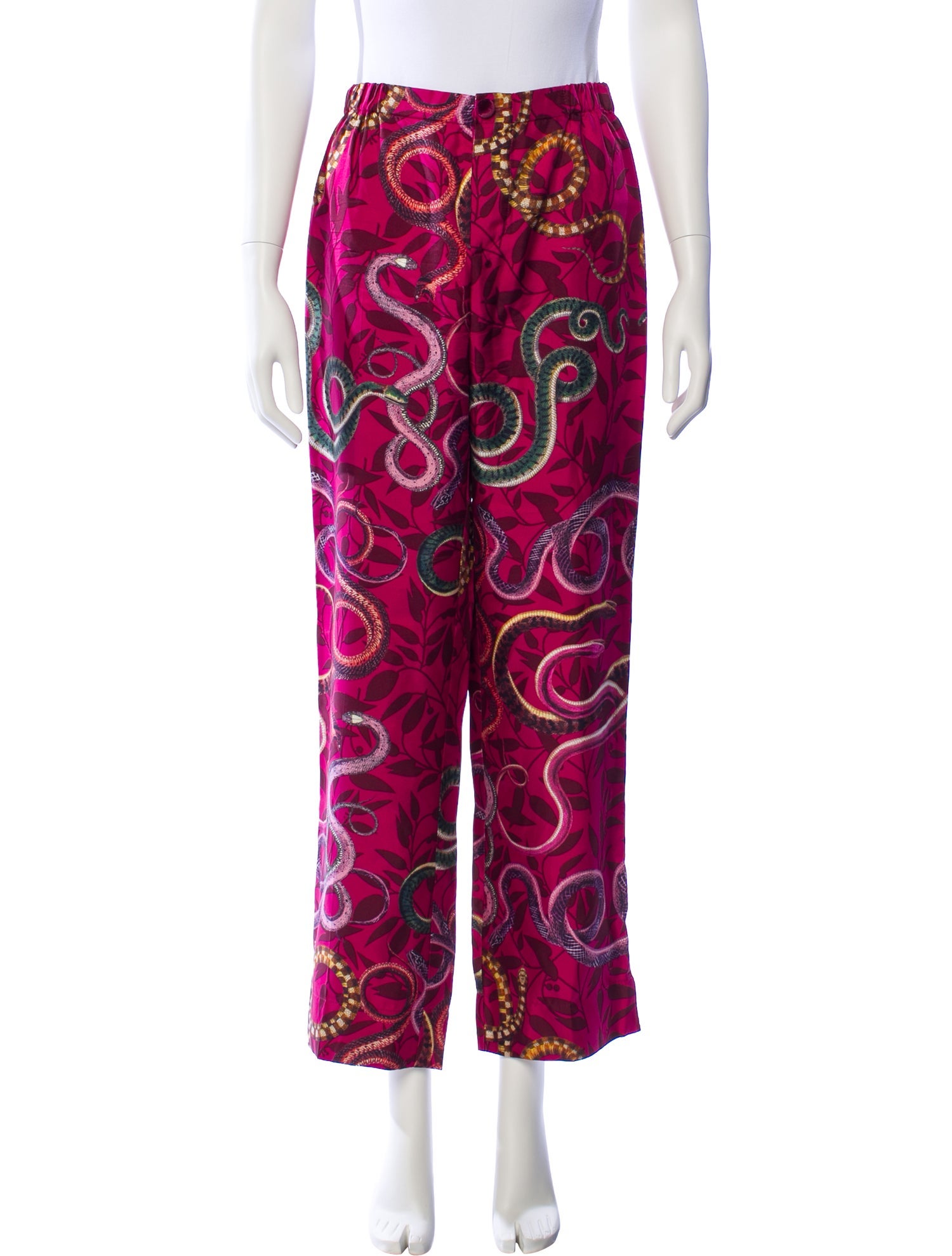 F.R.S. For Restless Sleepers Silk Printed Pajamas