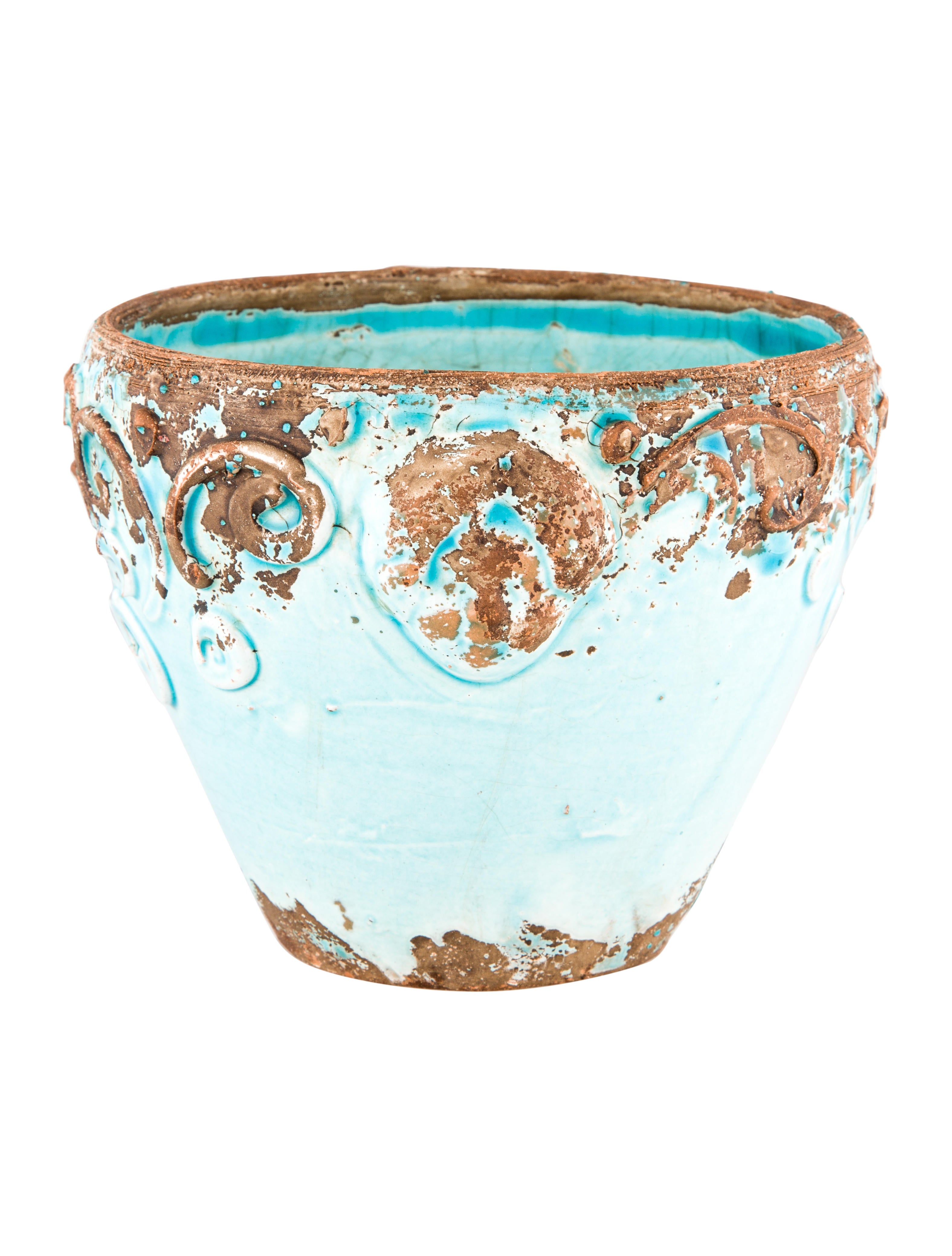 Arte Italica Pompeii Vase Blue Decorative Accents, Decor