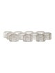 Rosenthal Versace x Rosenthal Crystal Napkin Rings