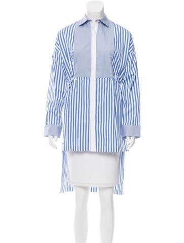 Rosetta Getty Striped Tunic Top w/ Tags