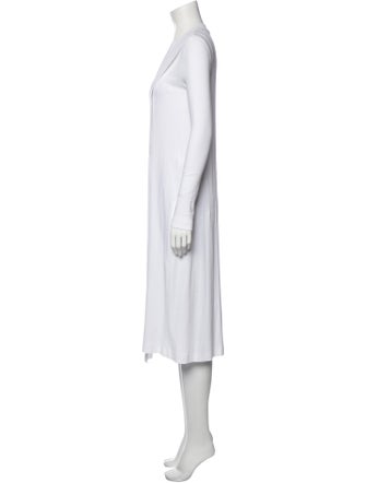 Rosetta Getty Bateau Neckline Knee-Length Dress