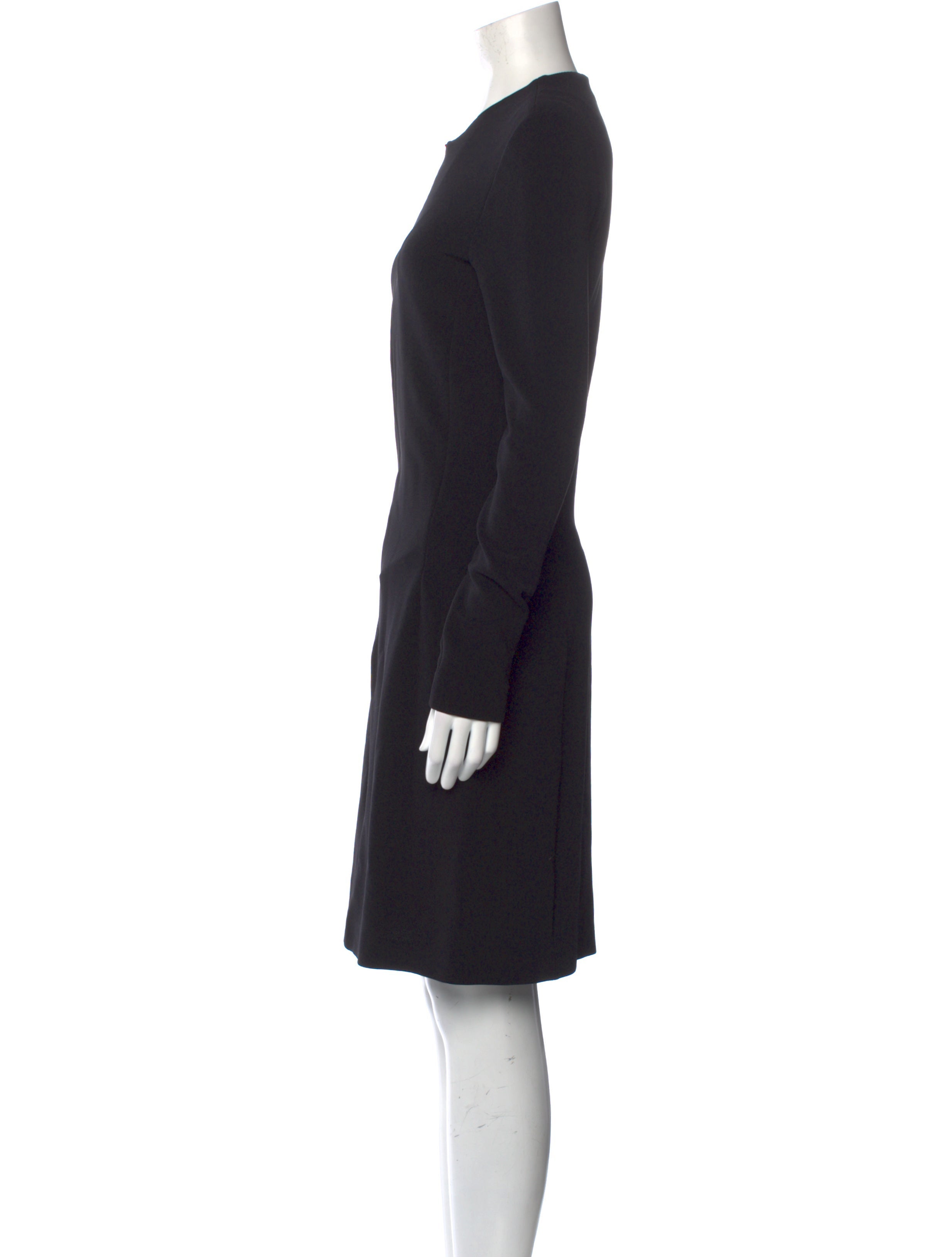Rosetta Getty Crew Neck Knee-Length Dress