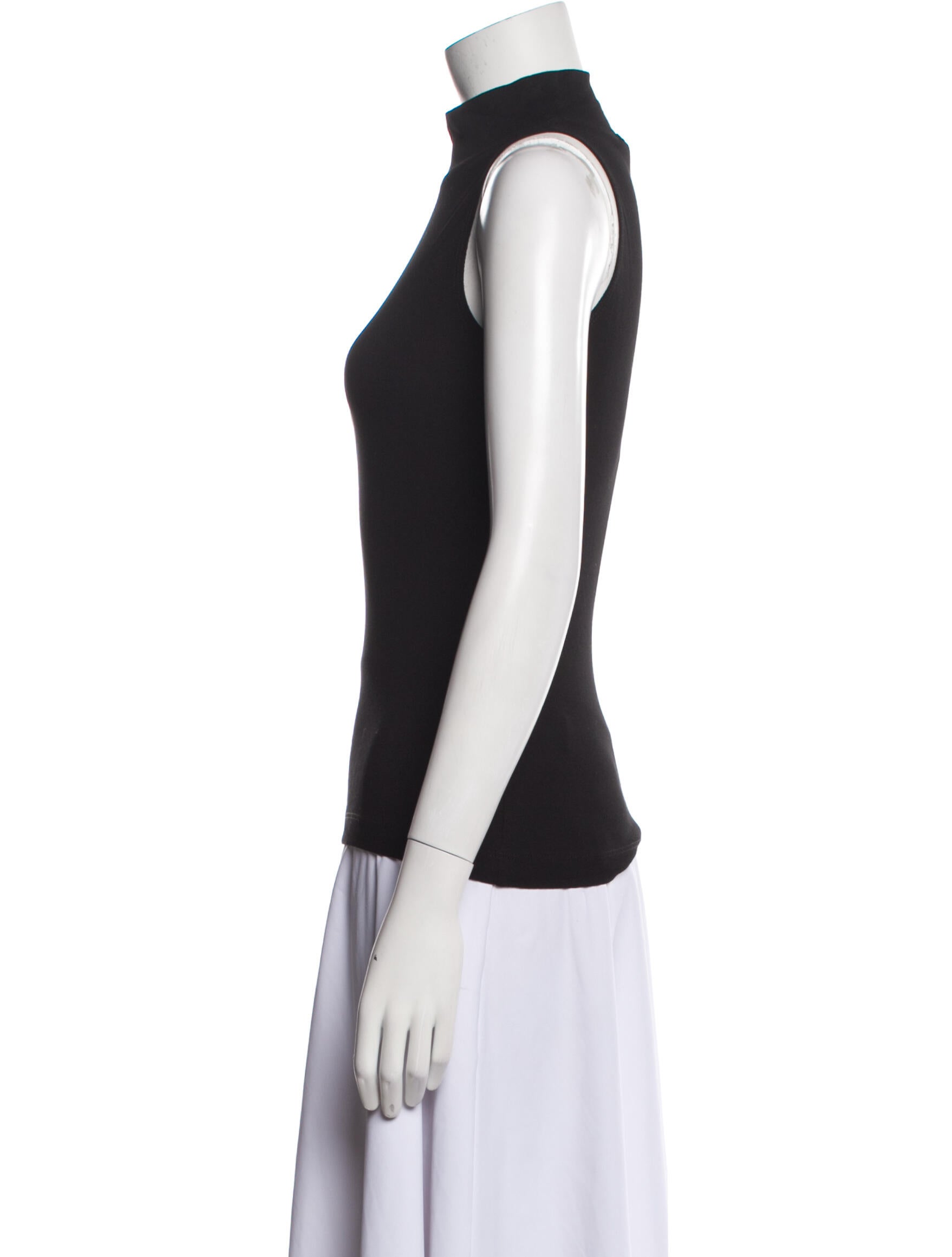 Rosetta Getty Turtleneck Long Sleeve Top