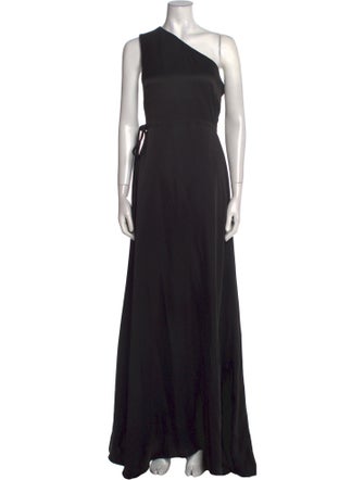 Rosetta Getty One-Shoulder Long Dress