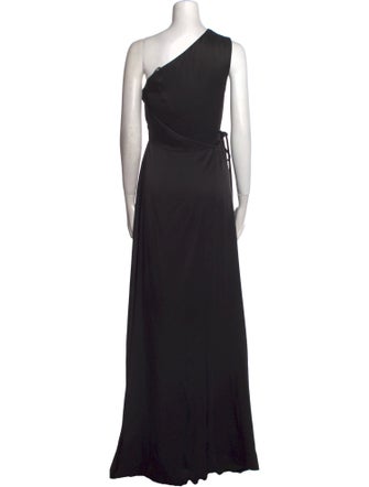 Rosetta Getty One-Shoulder Long Dress