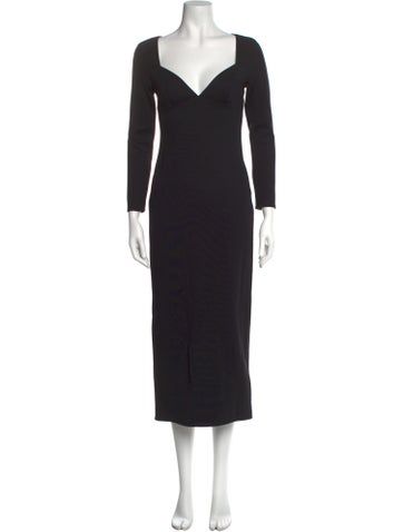 Rosetta Getty Dresses V-Neck Long Dress S