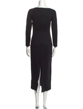 Rosetta Getty V-Neck Long Dress