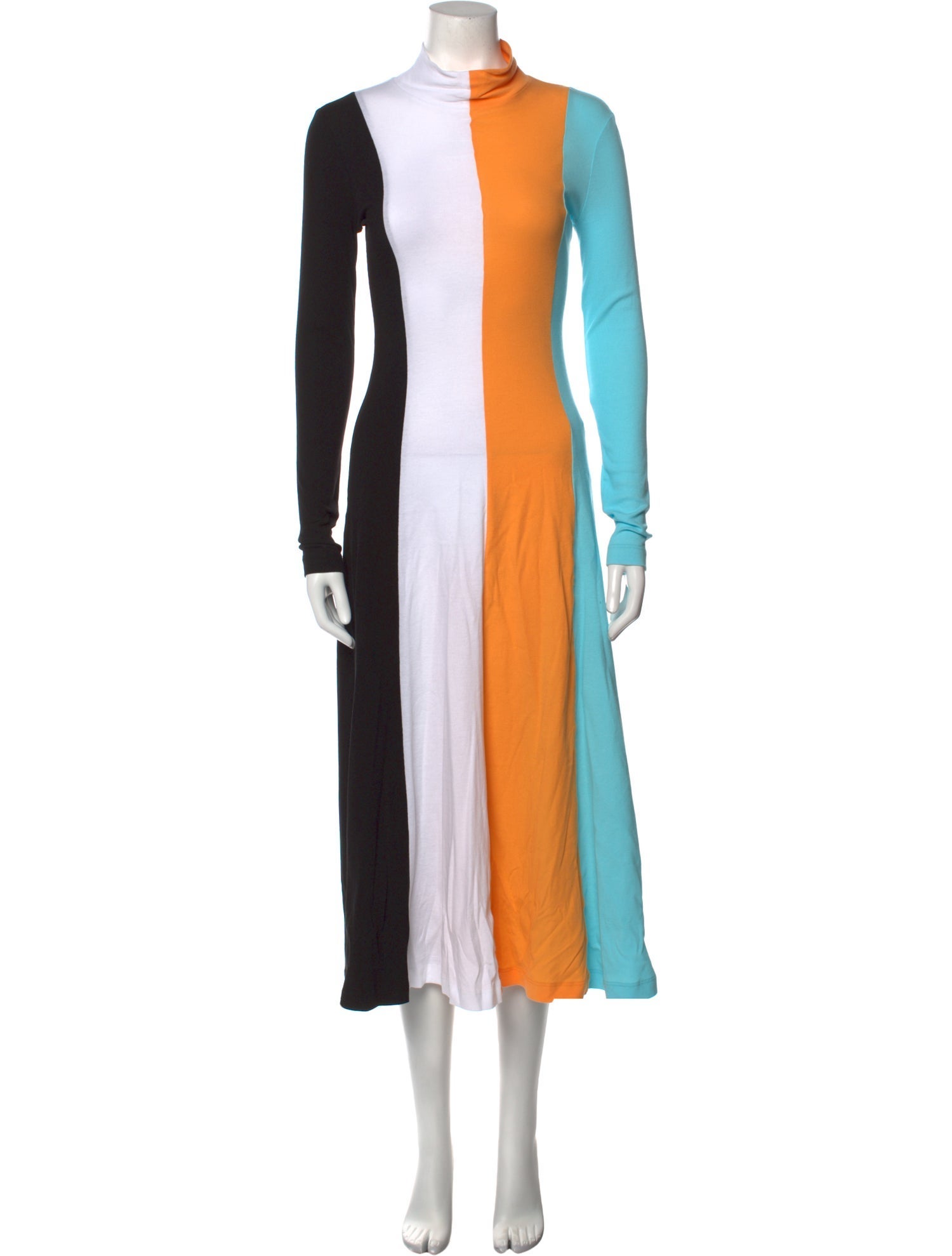 Rosetta Getty Mock Neck Long Dress w/ Tags