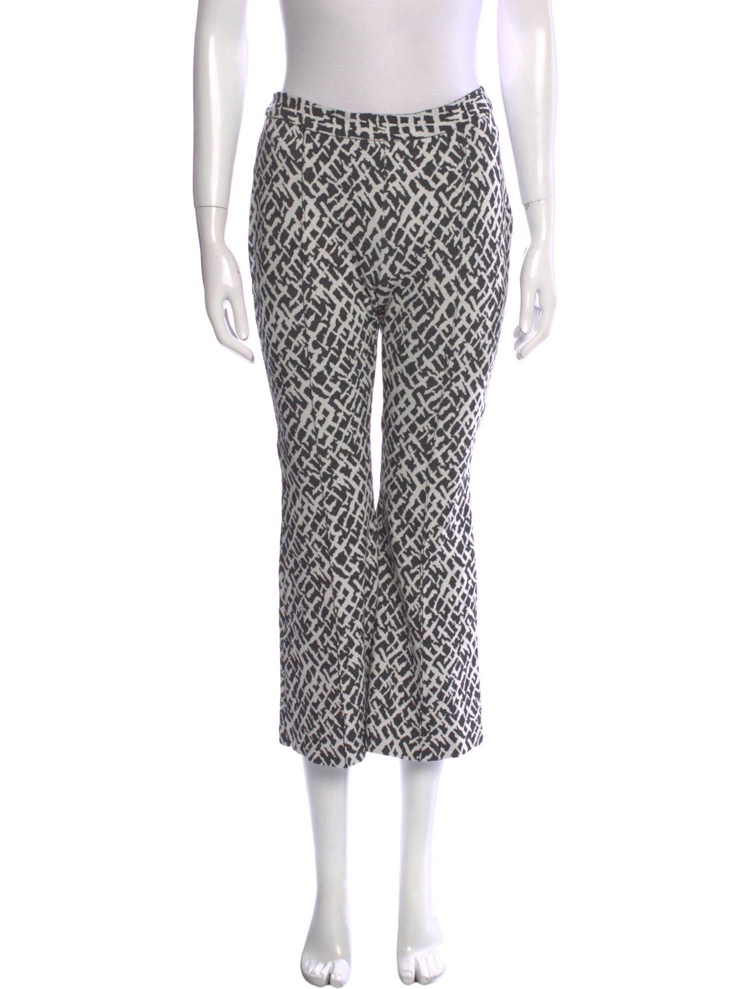 Rosetta Getty Printed Wide Leg Pants