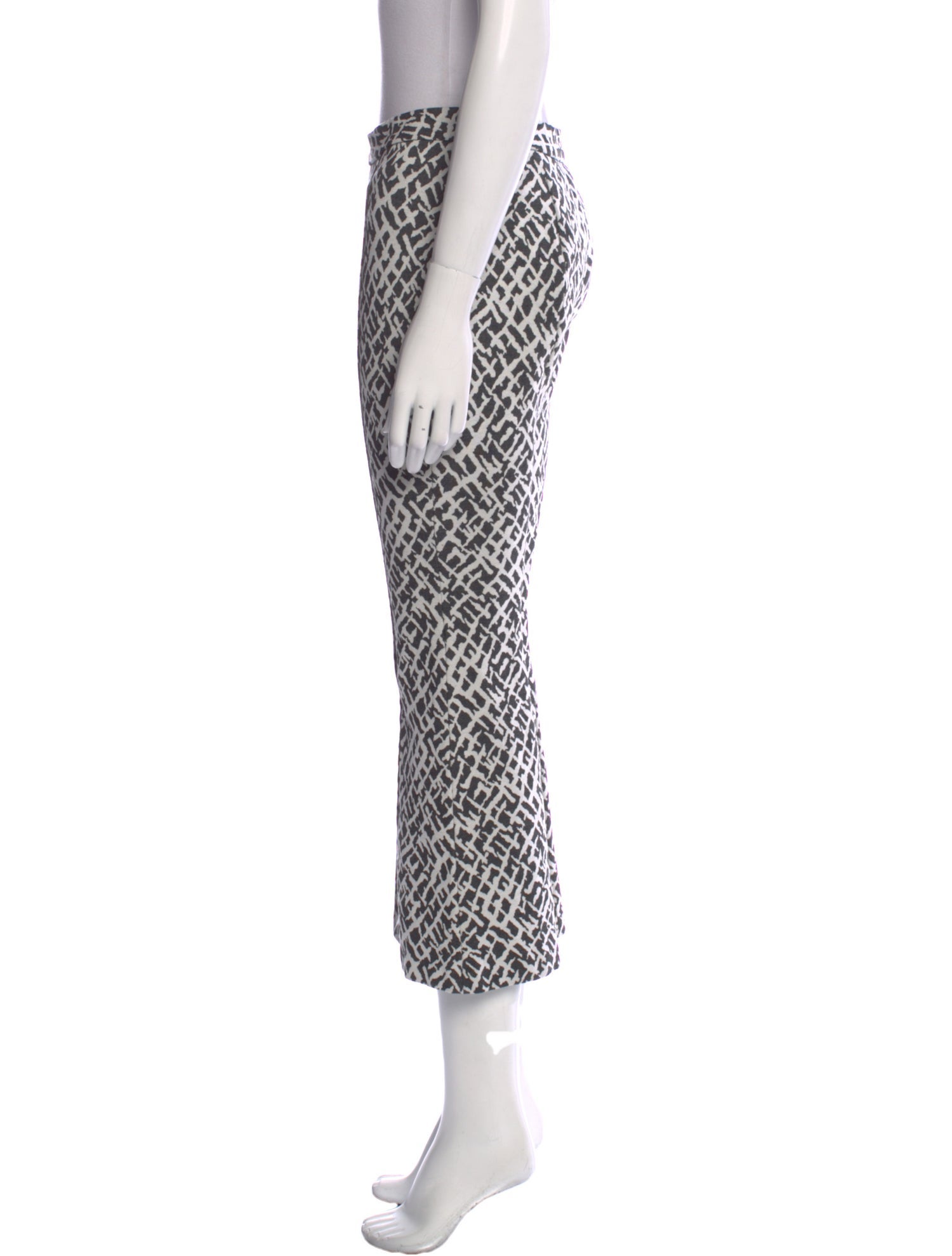 Rosetta Getty Printed Wide Leg Pants