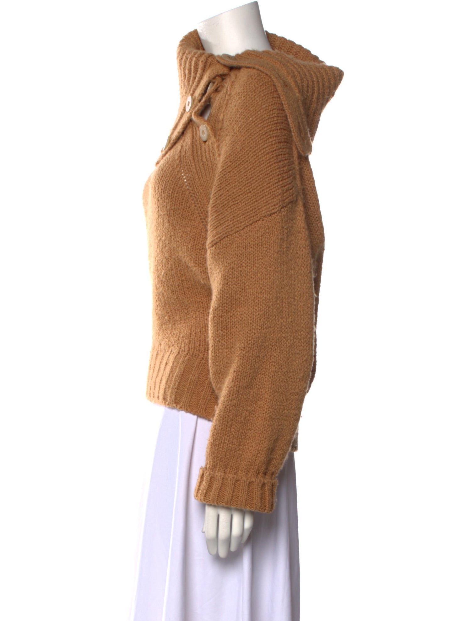 Rosetta Getty Cashmere Turtleneck Sweater