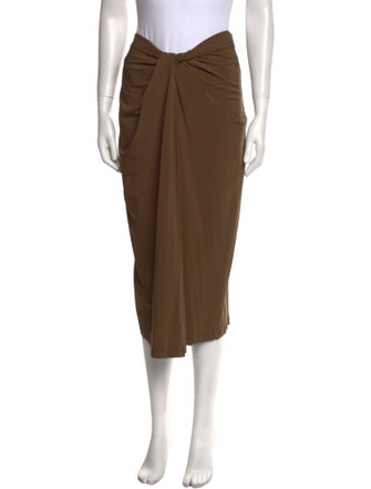 Rosetta Getty Midi Length Skirt