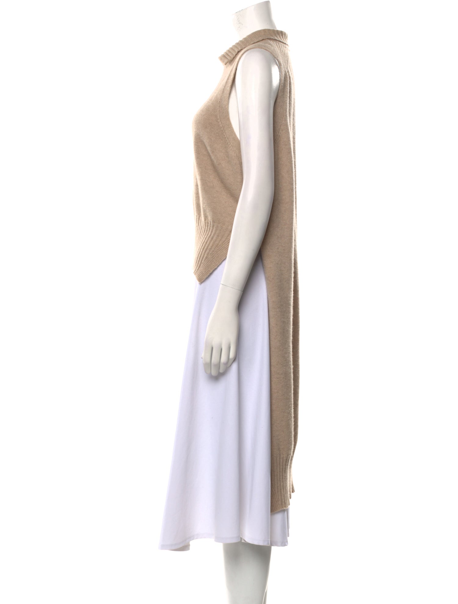 Rosetta Getty Wool Cowl Neck Sweater