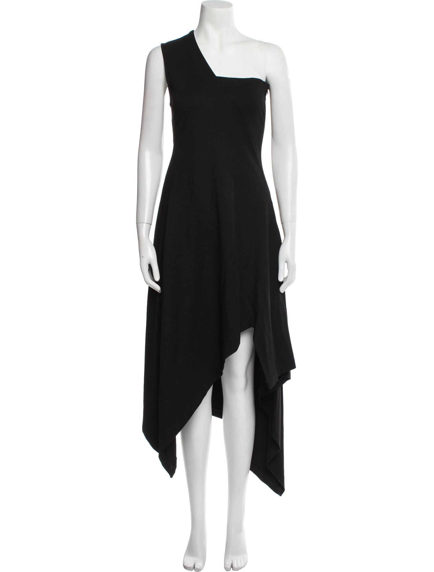 Rosetta Getty One-Shoulder Long Dress