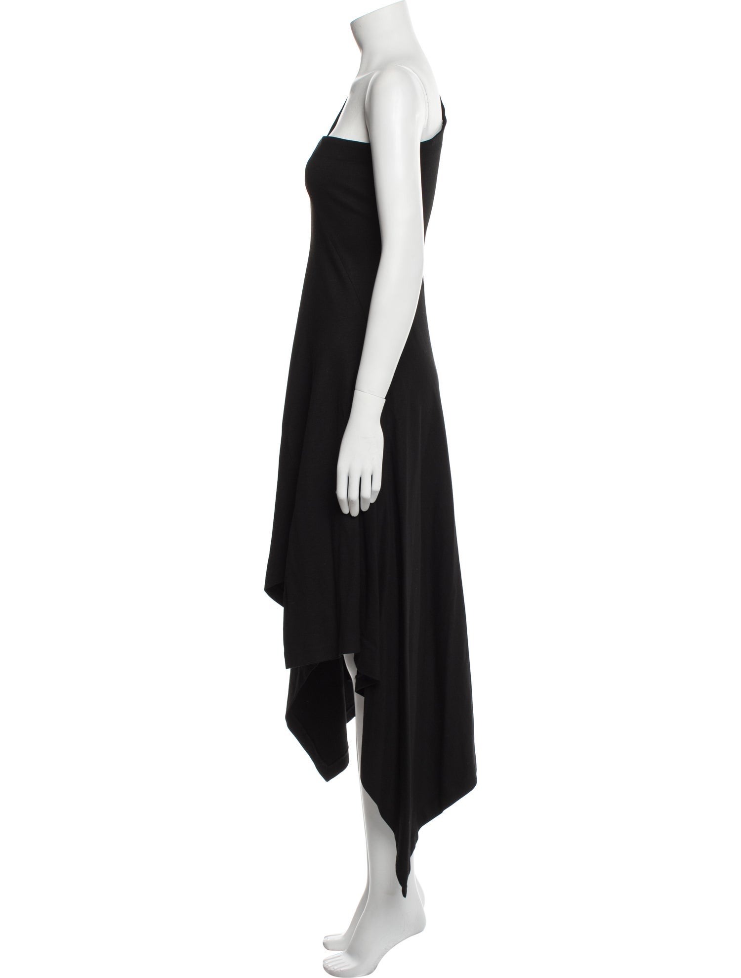 Rosetta Getty One-Shoulder Long Dress