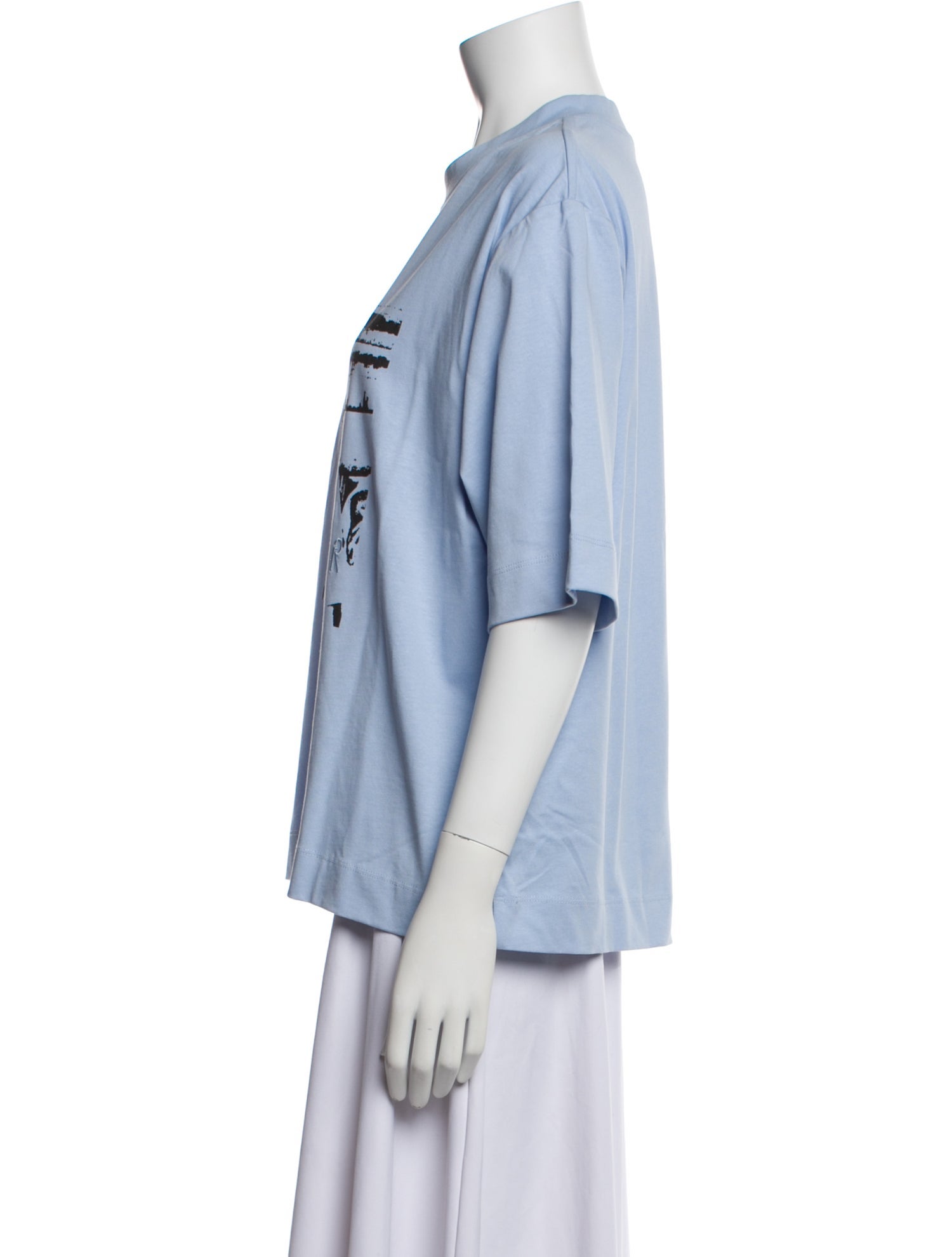 Rosetta Getty Graphic Print Crew Neck T-Shirt w/ Tags