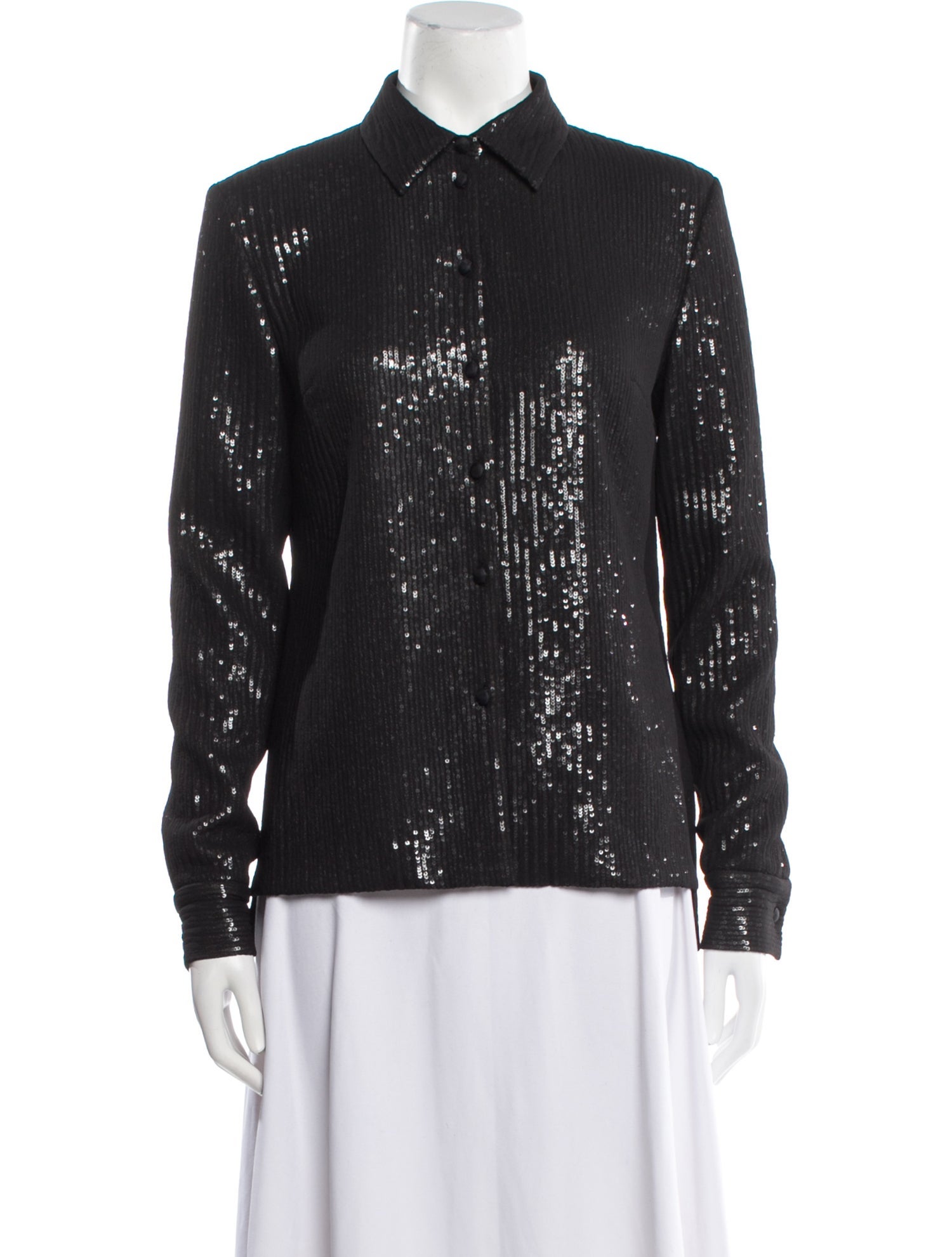 Rosetta Getty Long Sleeve Button-Up Top w/ Tags
