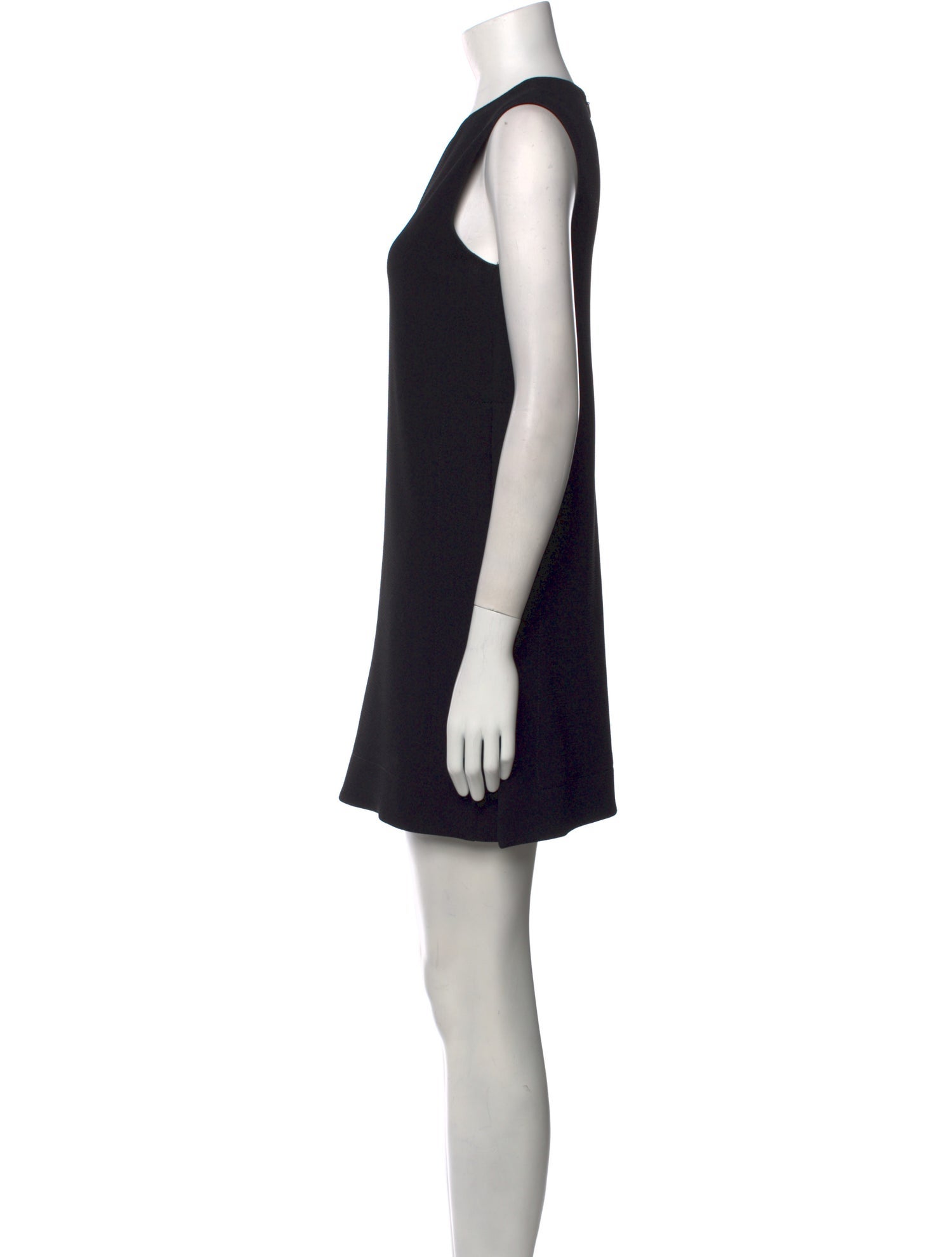 Rosetta Getty Crew Neck Sleeveless Tunic