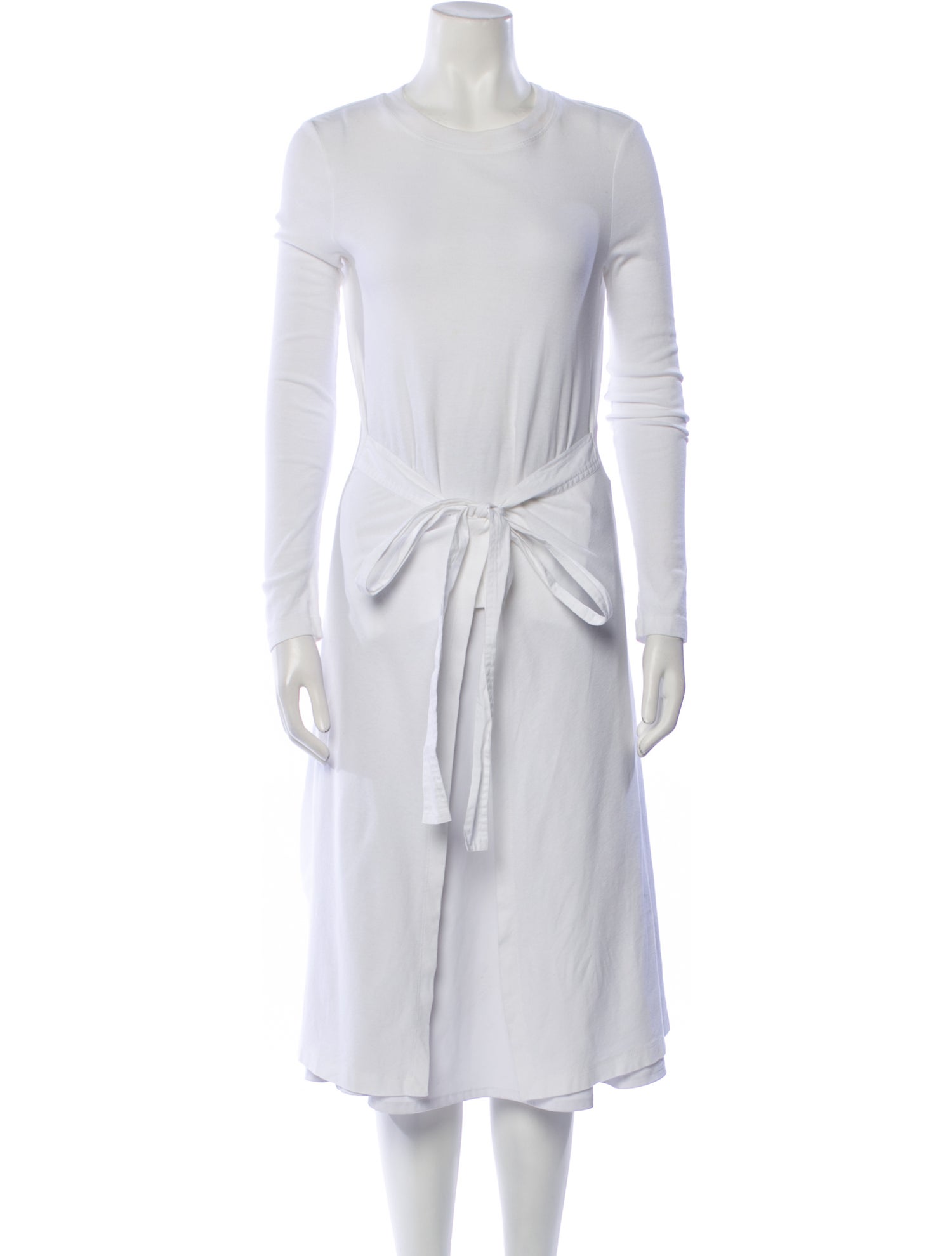 Rosetta Getty Crew Neck Long Sleeve Tunic