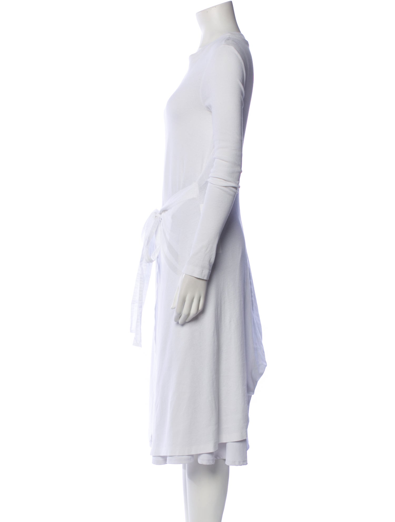 Rosetta Getty Crew Neck Long Sleeve Tunic