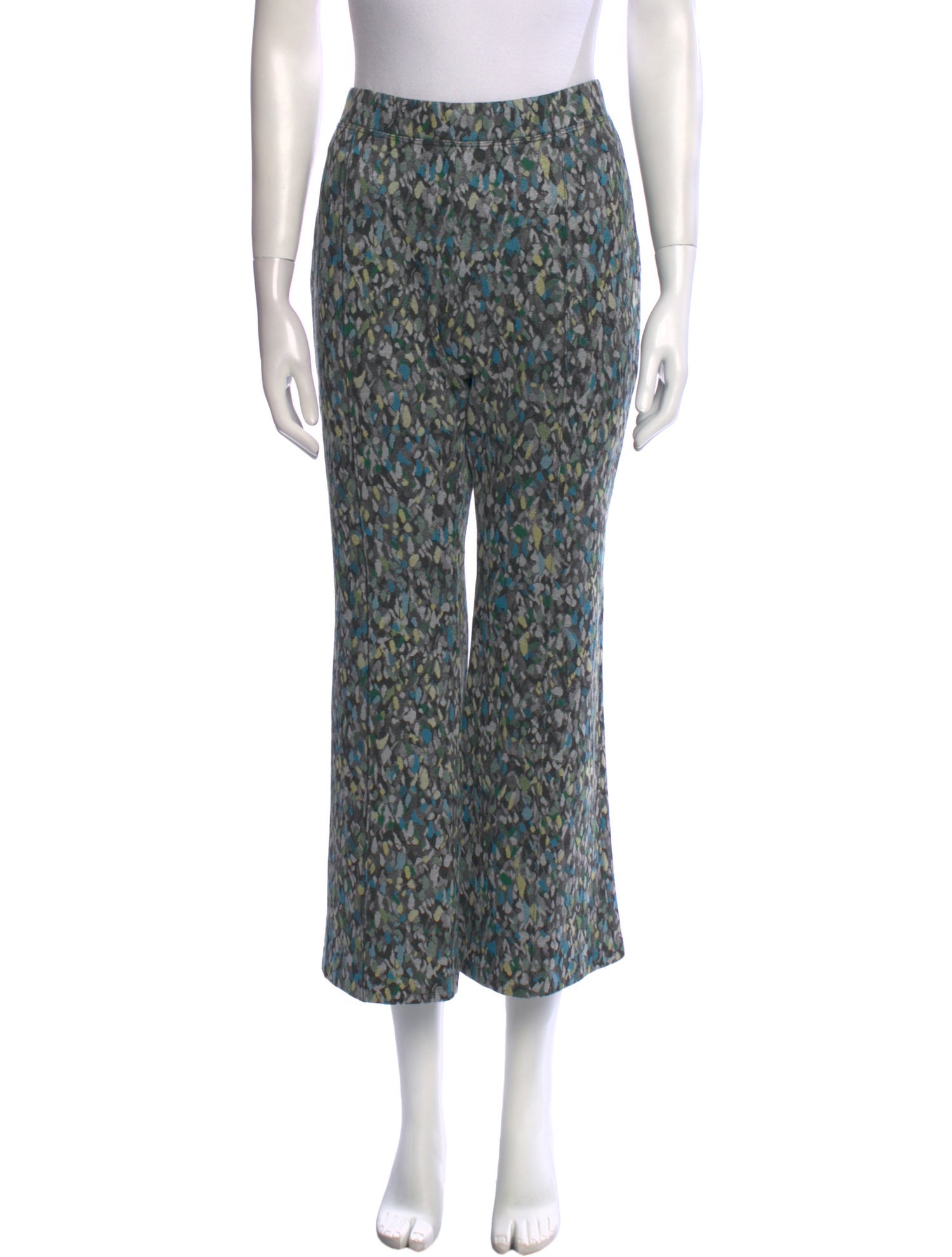 Rosetta Getty Wool Wide Leg Pants
