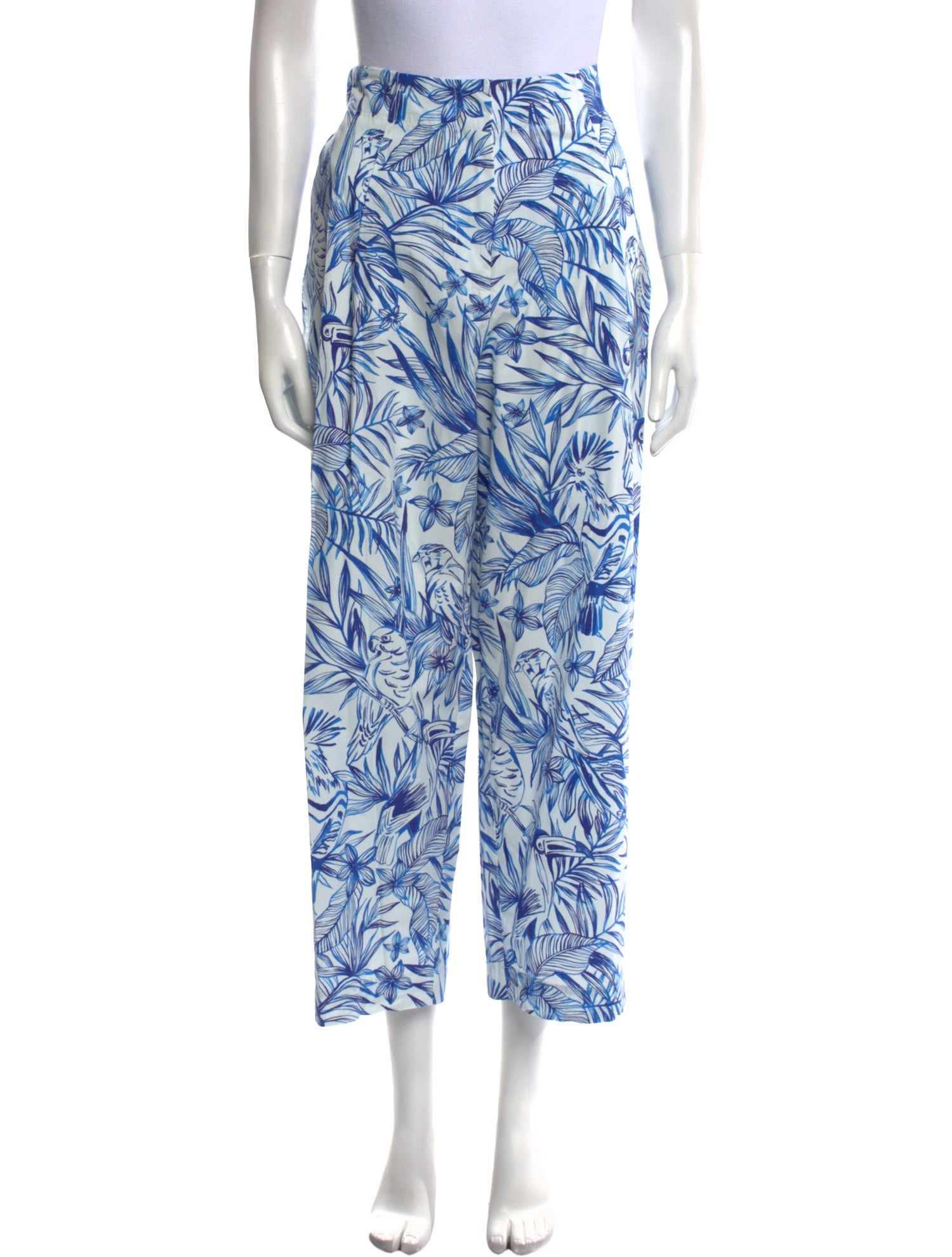Rosetta Getty Printed Wide Leg Pants w/ Tags