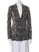 Rosetta Getty Tweed Pattern Blazer