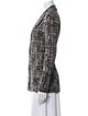 Rosetta Getty Tweed Pattern Blazer