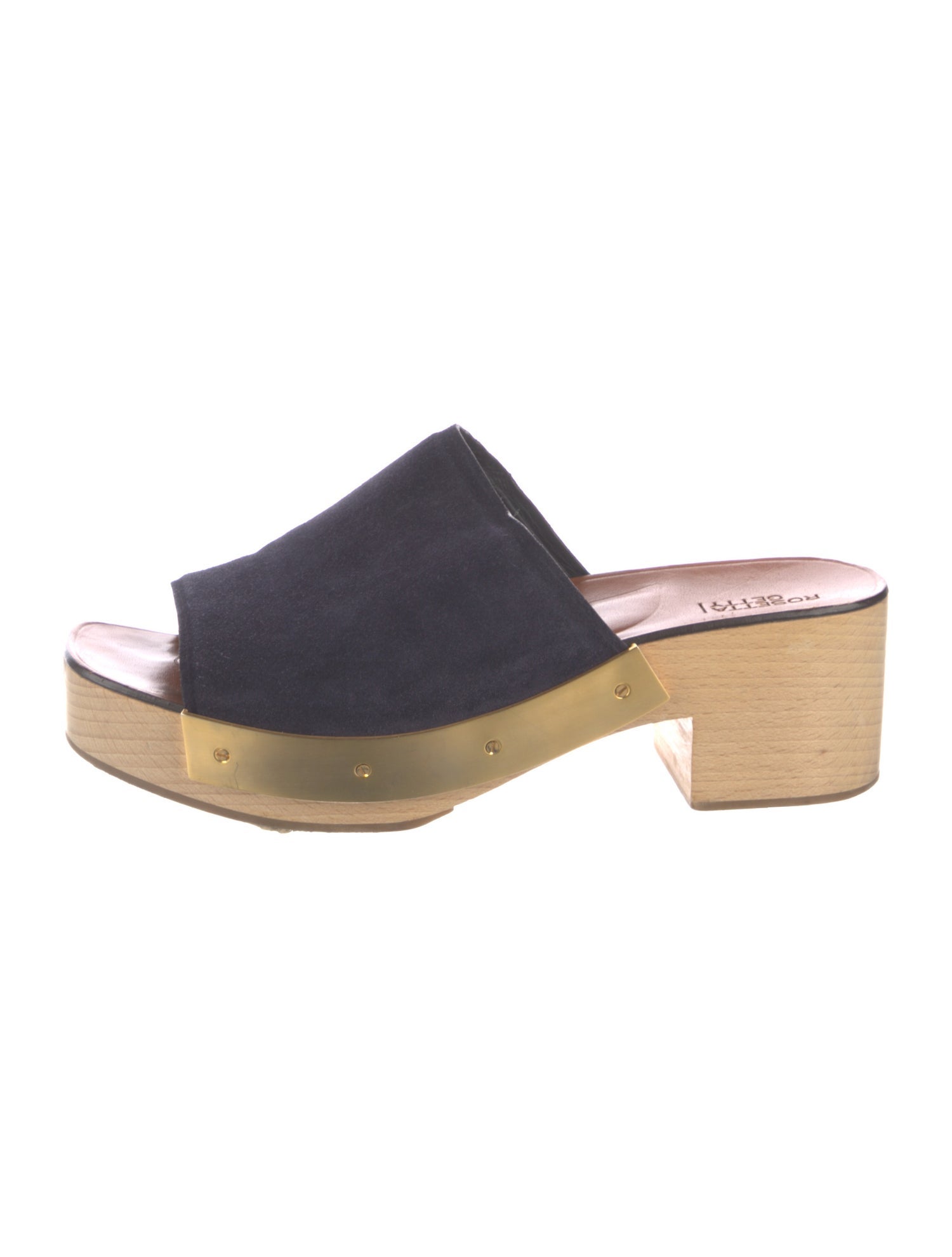 ROSETTA GETTY】PLATFORM やむ MULE CROG サンダル