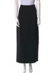 Rosetta Getty Virgin Wool Midi Length Skirt