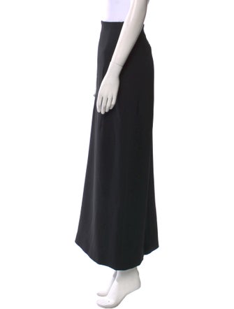 Rosetta Getty Virgin Wool Midi Length Skirt