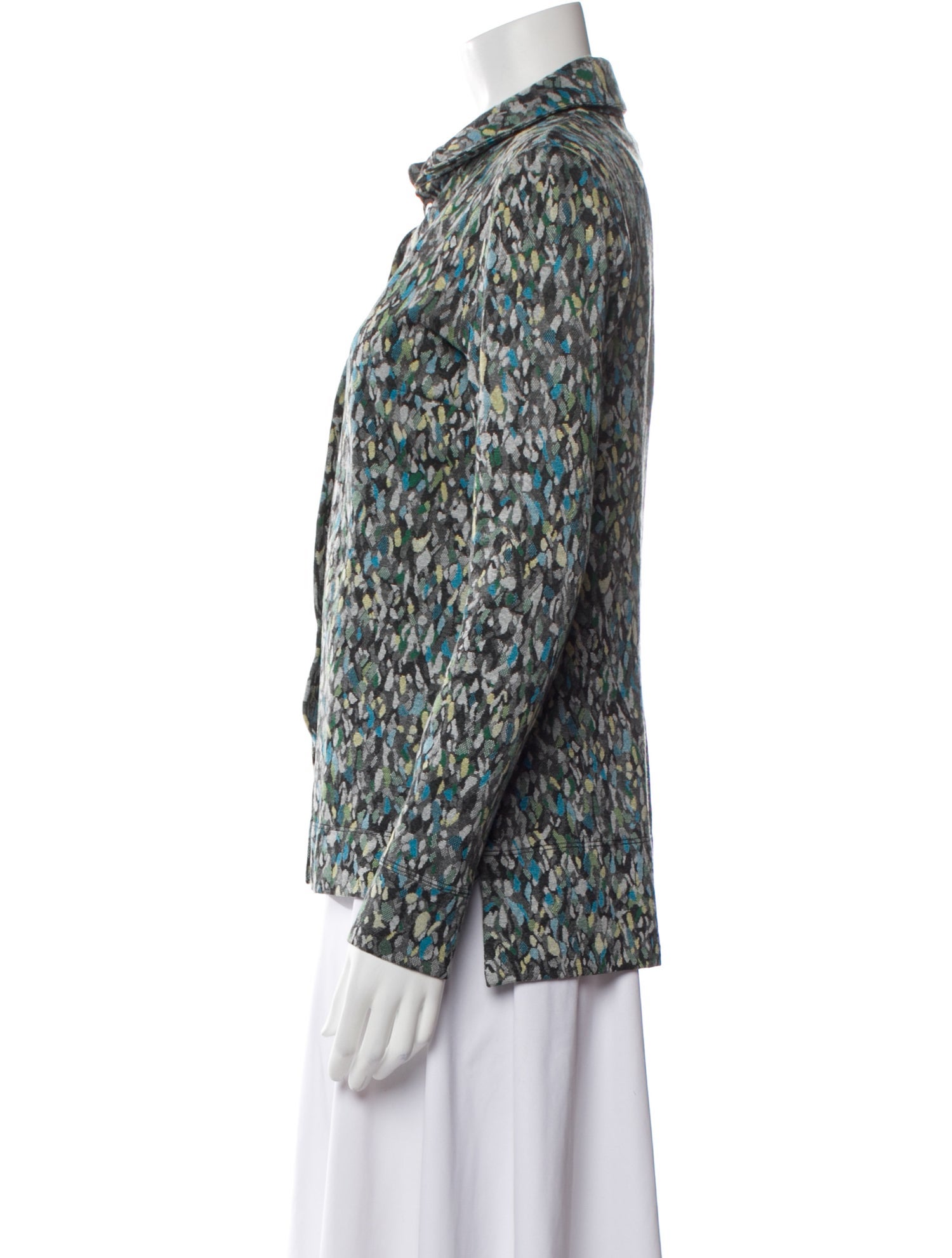 Rosetta Getty Printed Evening Jacket