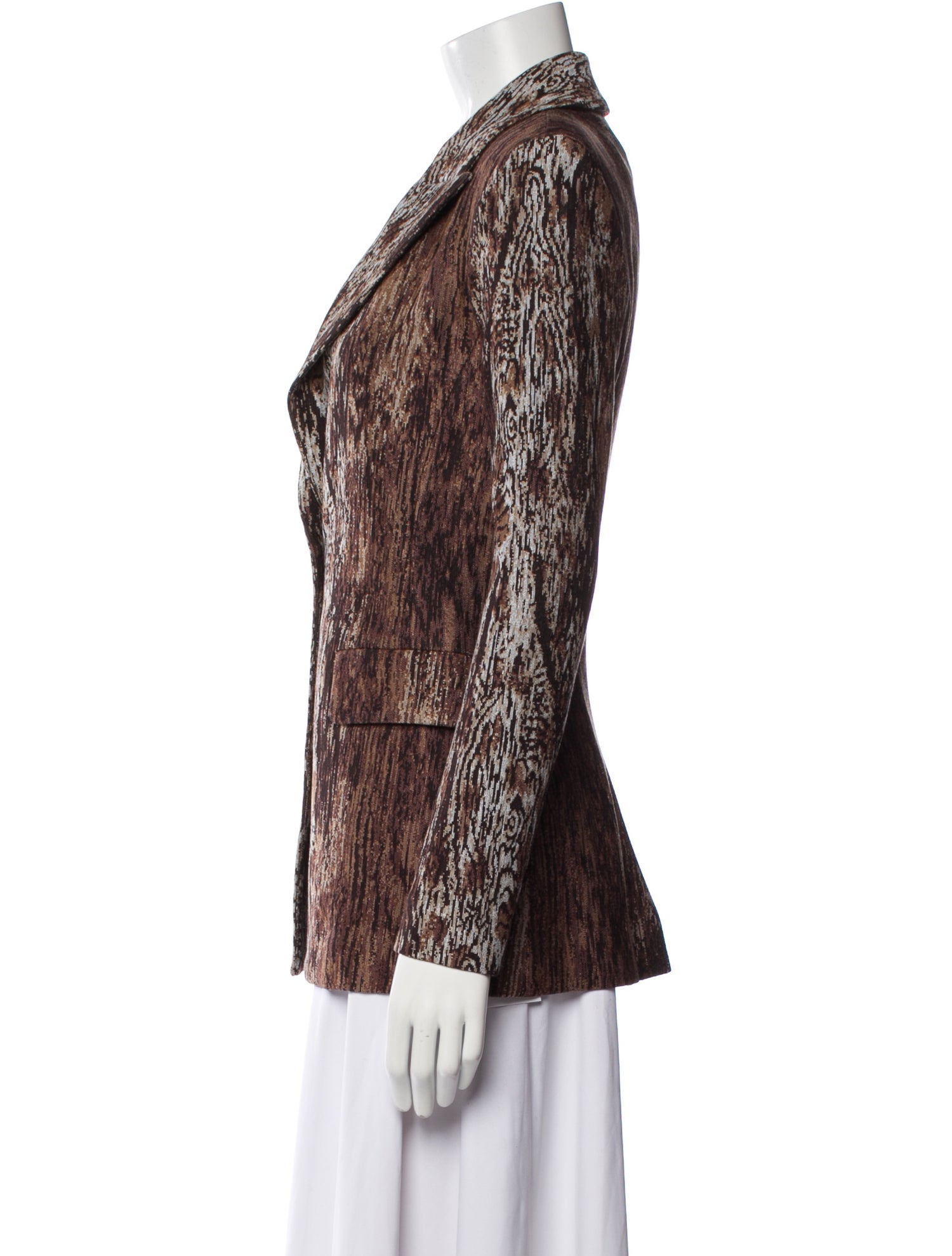 Rosetta Getty Printed Blazer w/ Tags