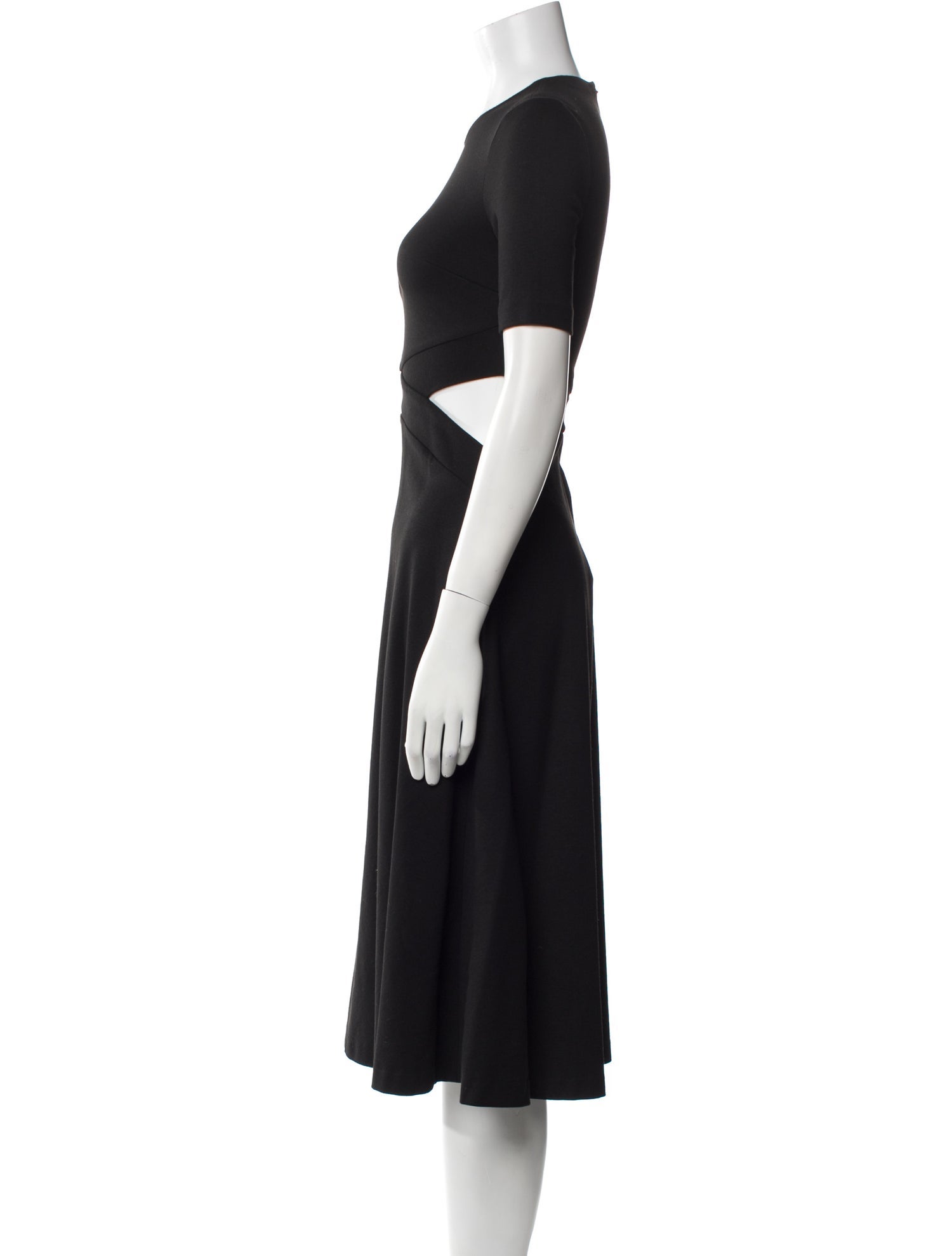 Rosetta Getty Crew Neck Midi Length Dress w/ Tags