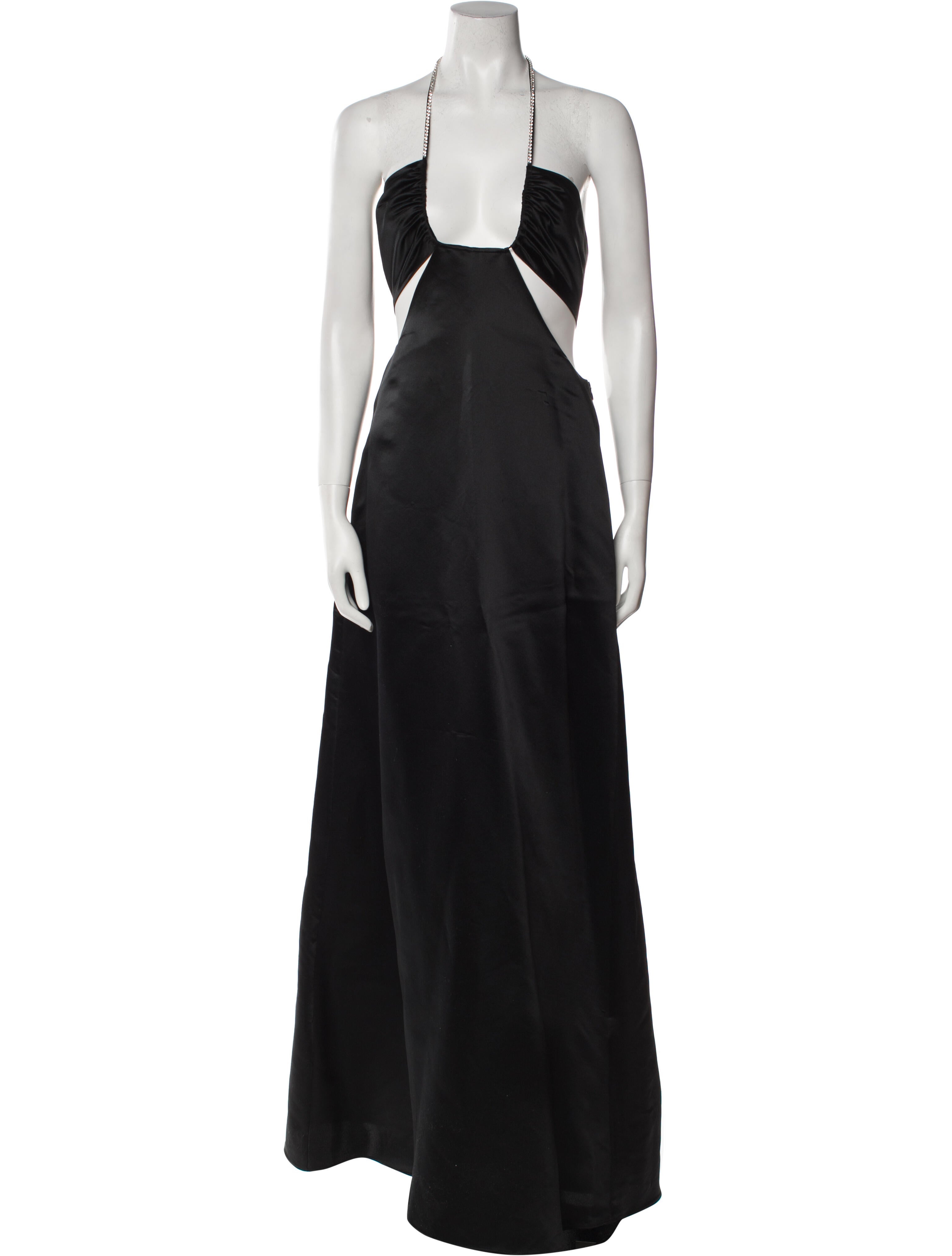 Rosetta Getty Silk Long Dress