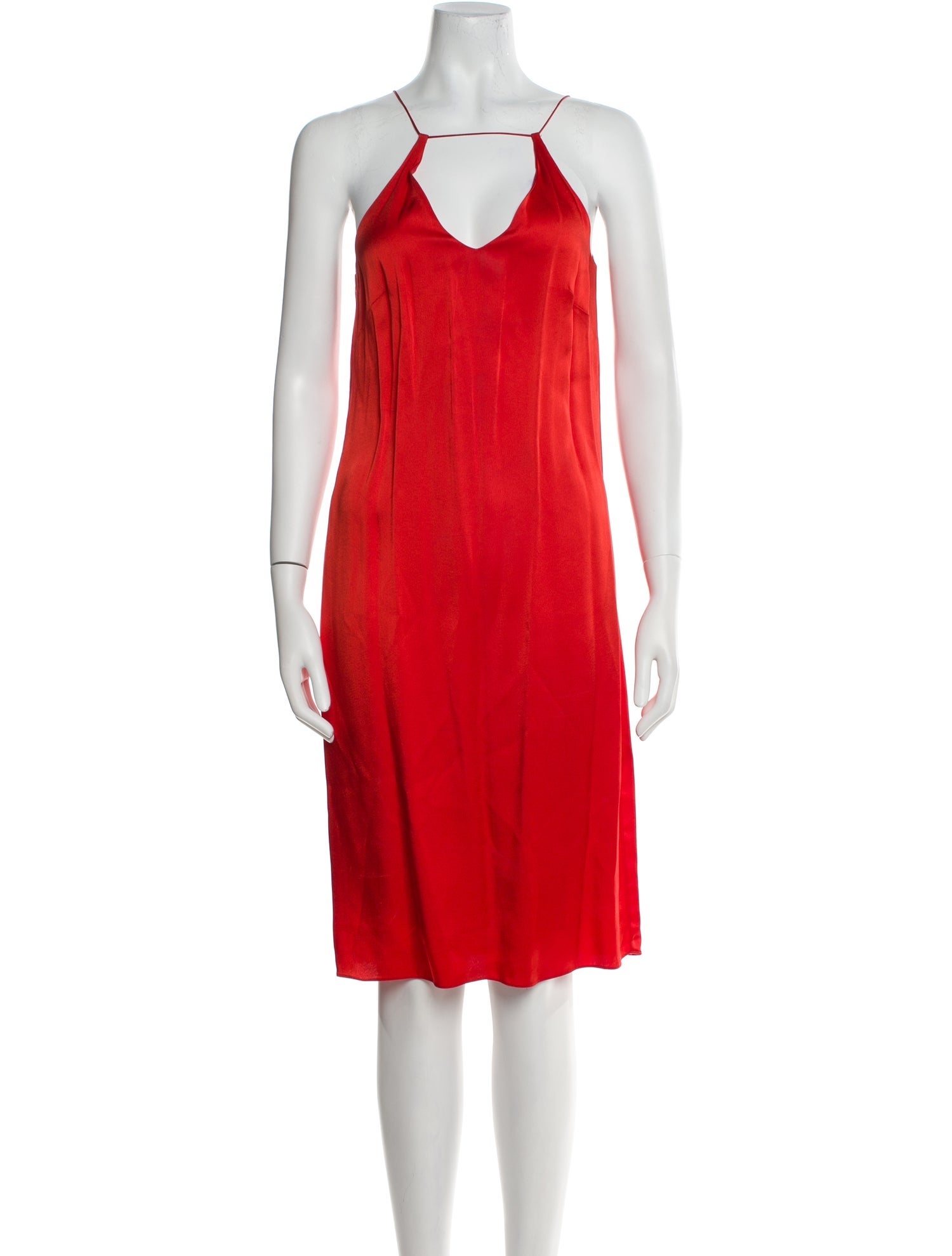 Rosetta Getty Square Neckline Mini Dress