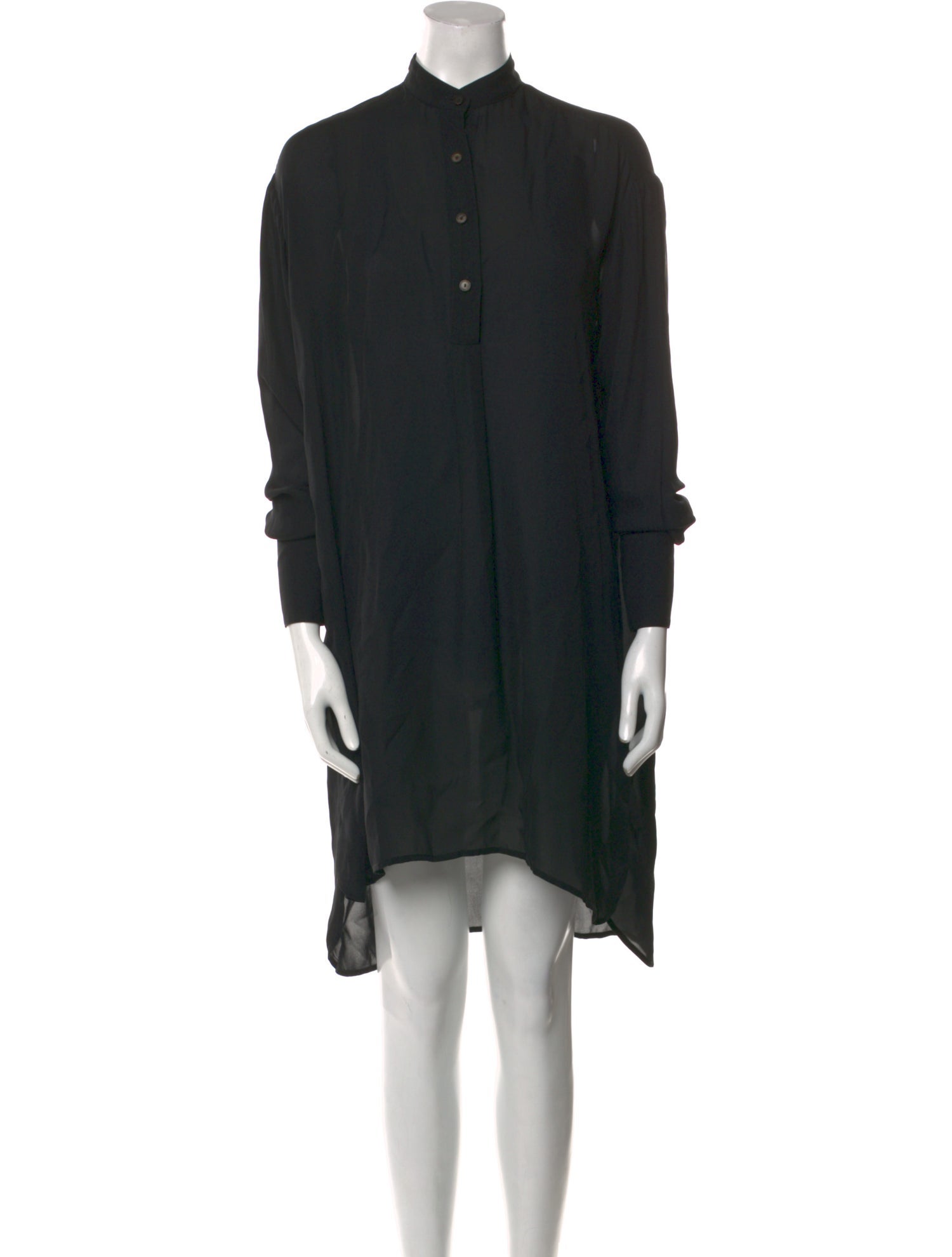 Rosetta Getty Silk Knee-Length Dress