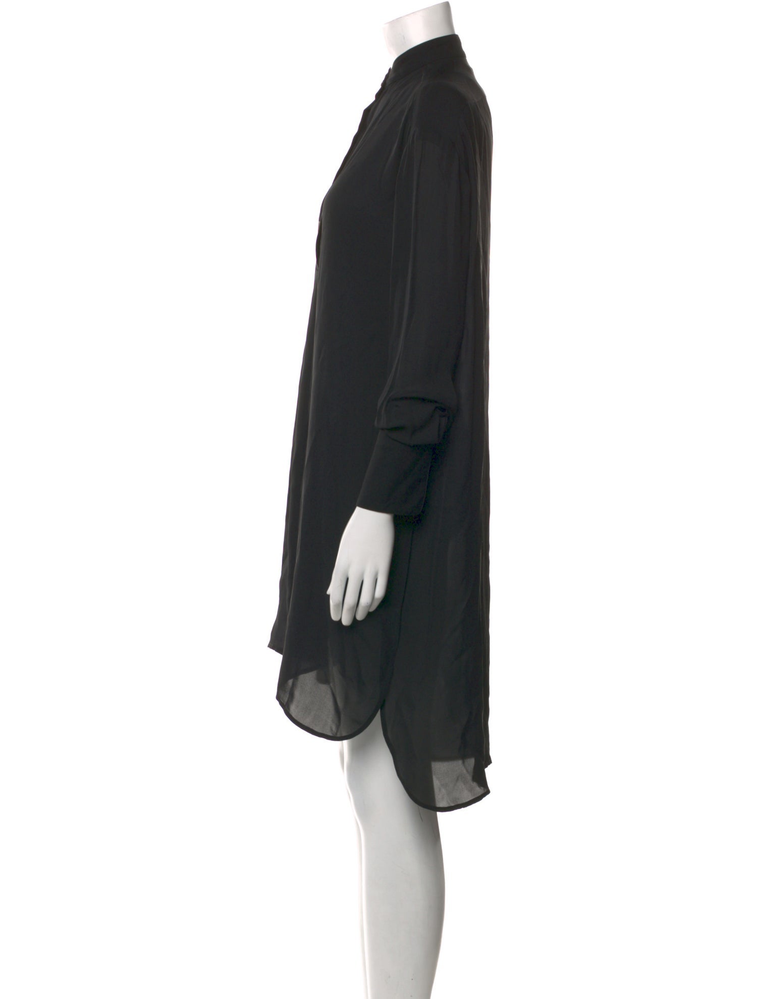 Rosetta Getty Silk Knee-Length Dress