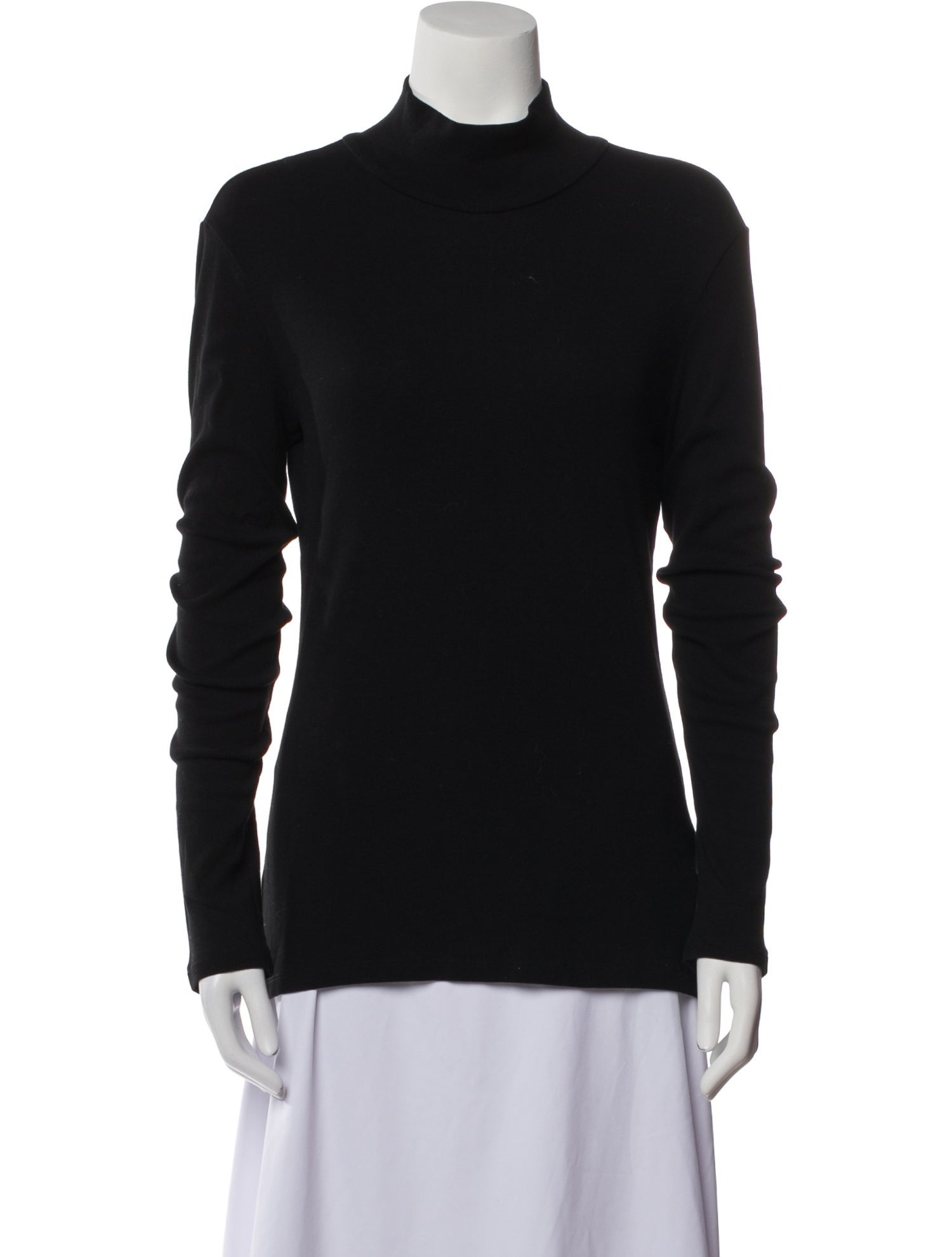 Rosetta Getty Mock Neck Long Sleeve Sweatshirt