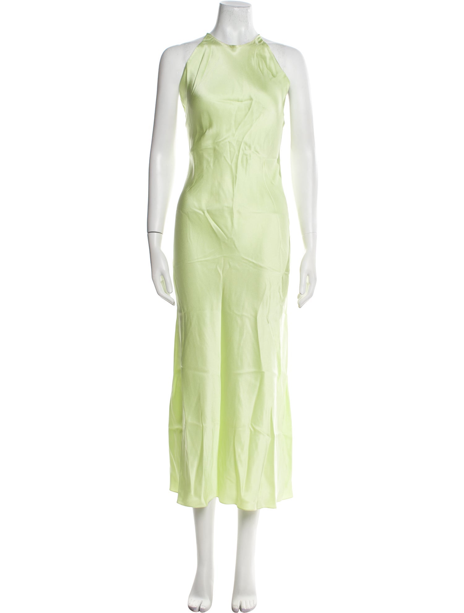 Rosetta Getty Halterneck Long Dress