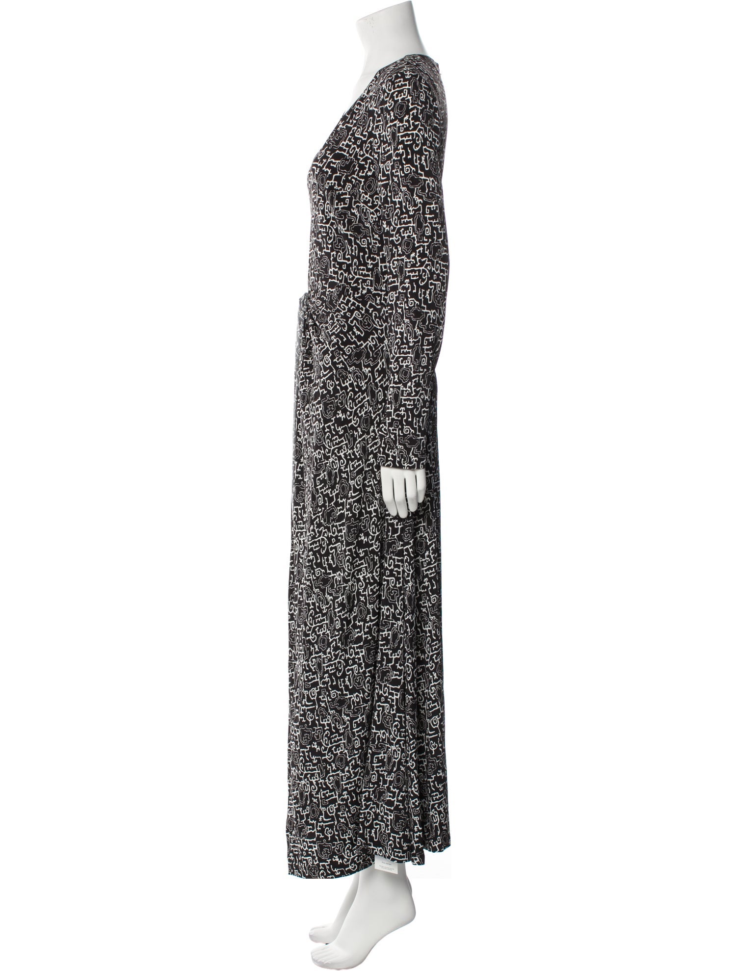 Rosetta Getty Printed Long Dress