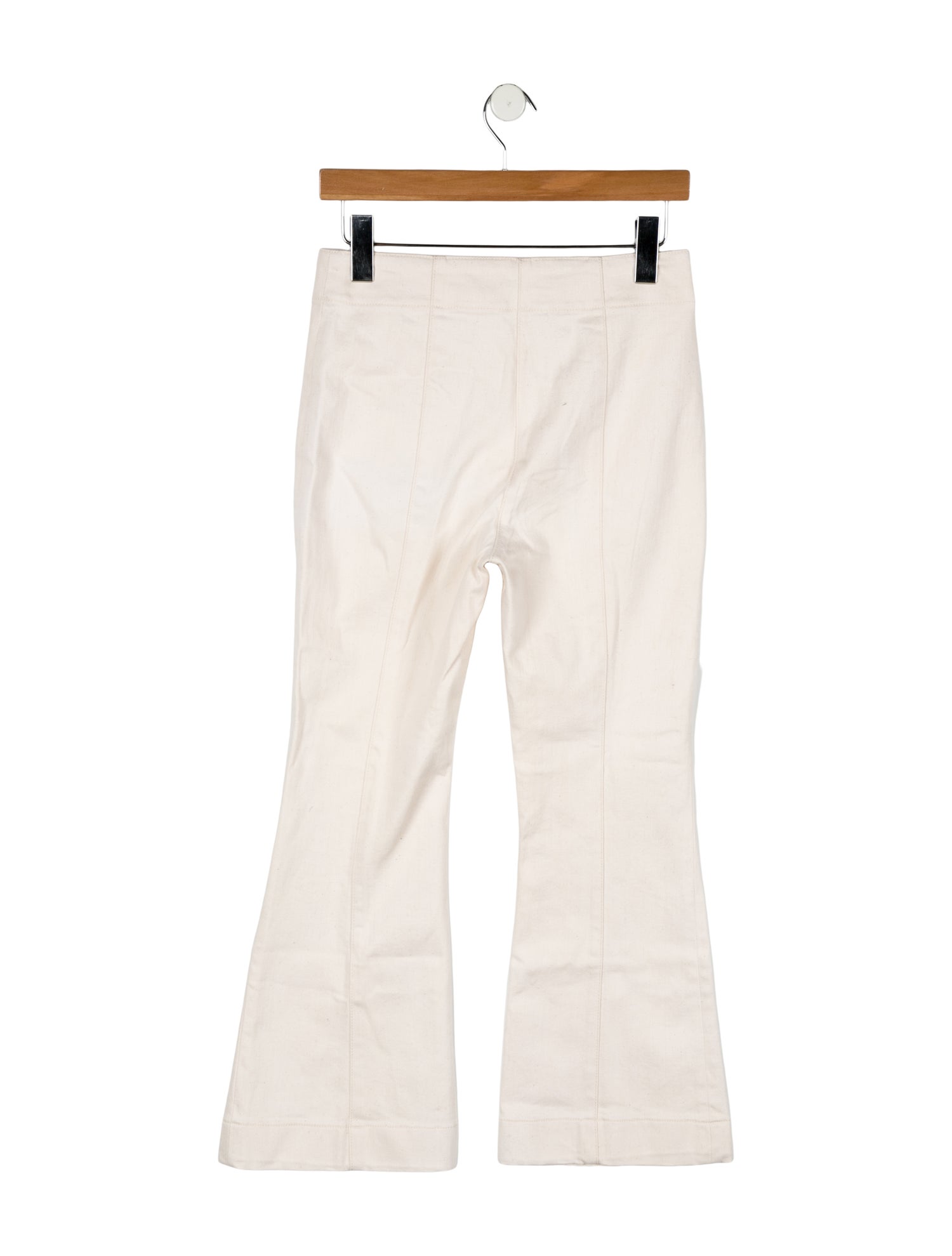 Rosetta Getty Mid-Rise Wide Leg Jeans