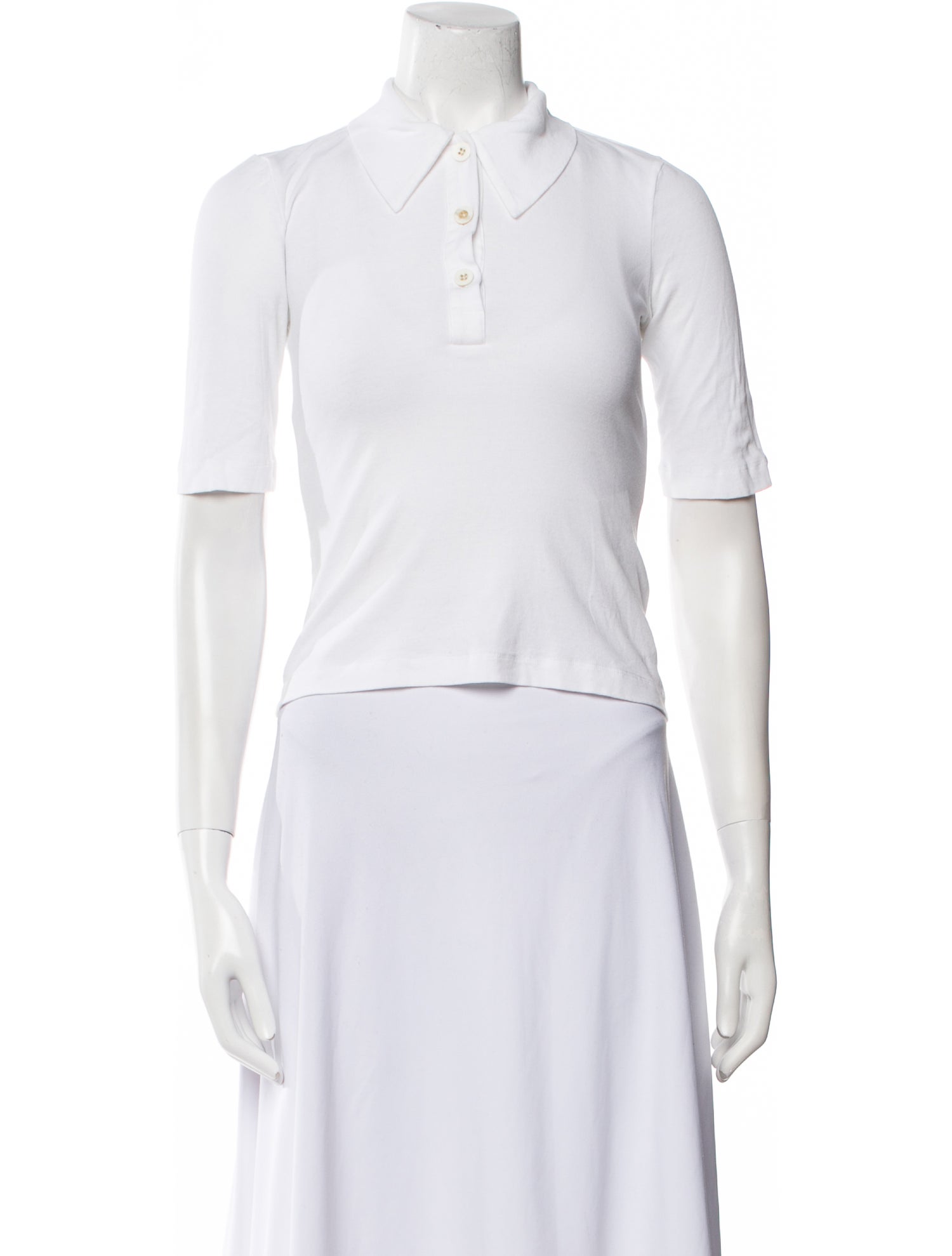 Rosetta Getty Short Sleeve Polo